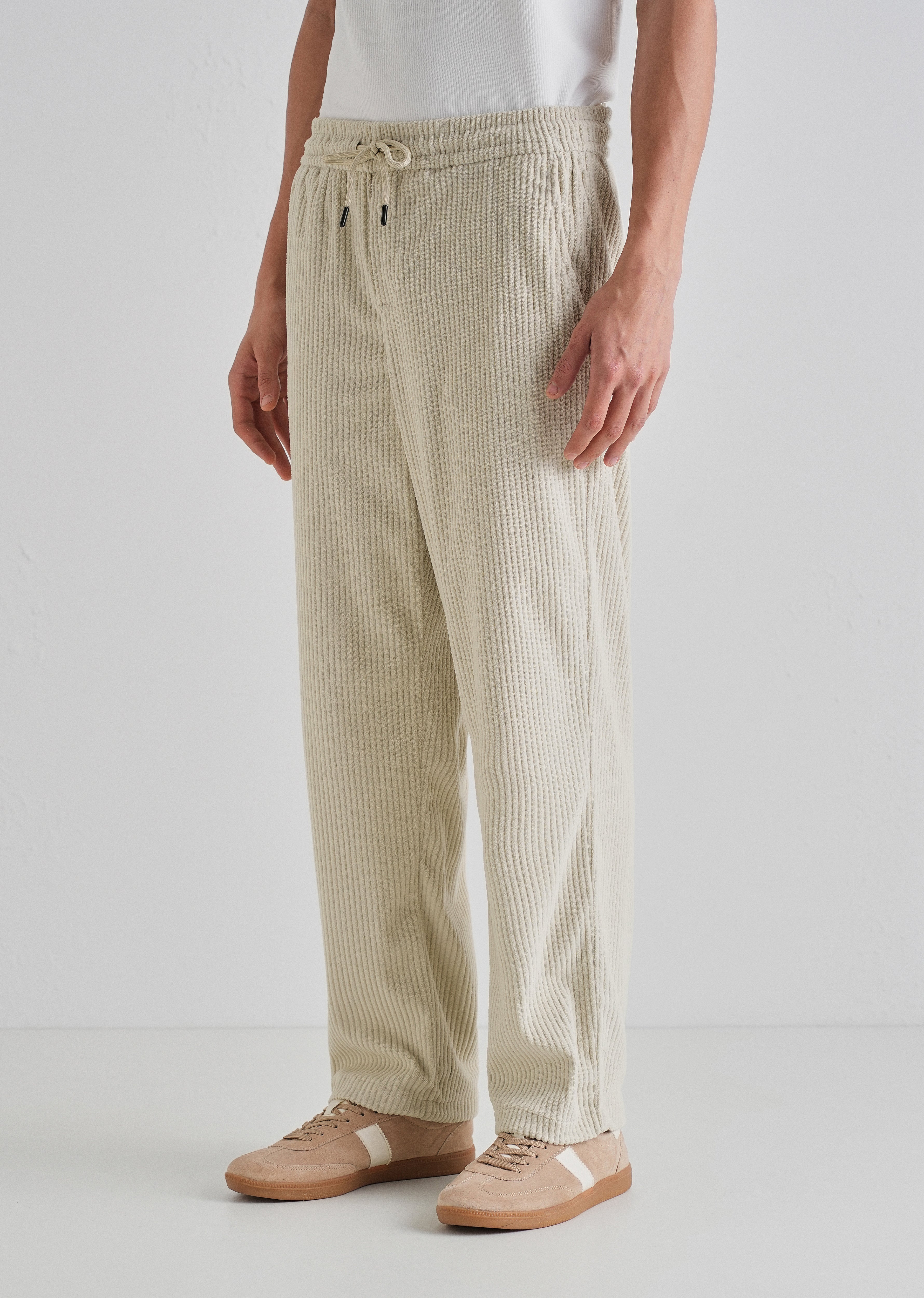 Cannoli Cream Corduroy Pant