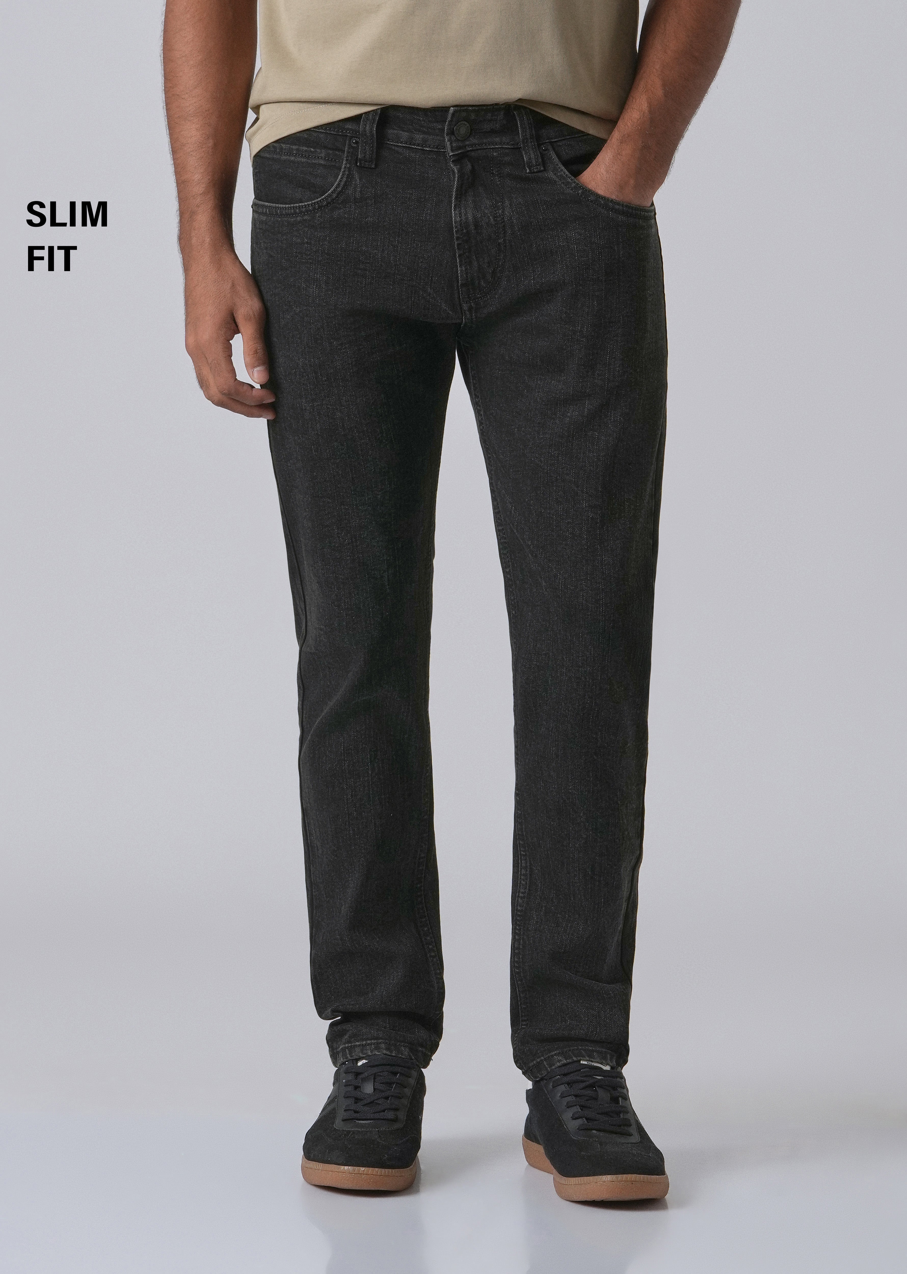 Caviar Black Slim Fit Denim