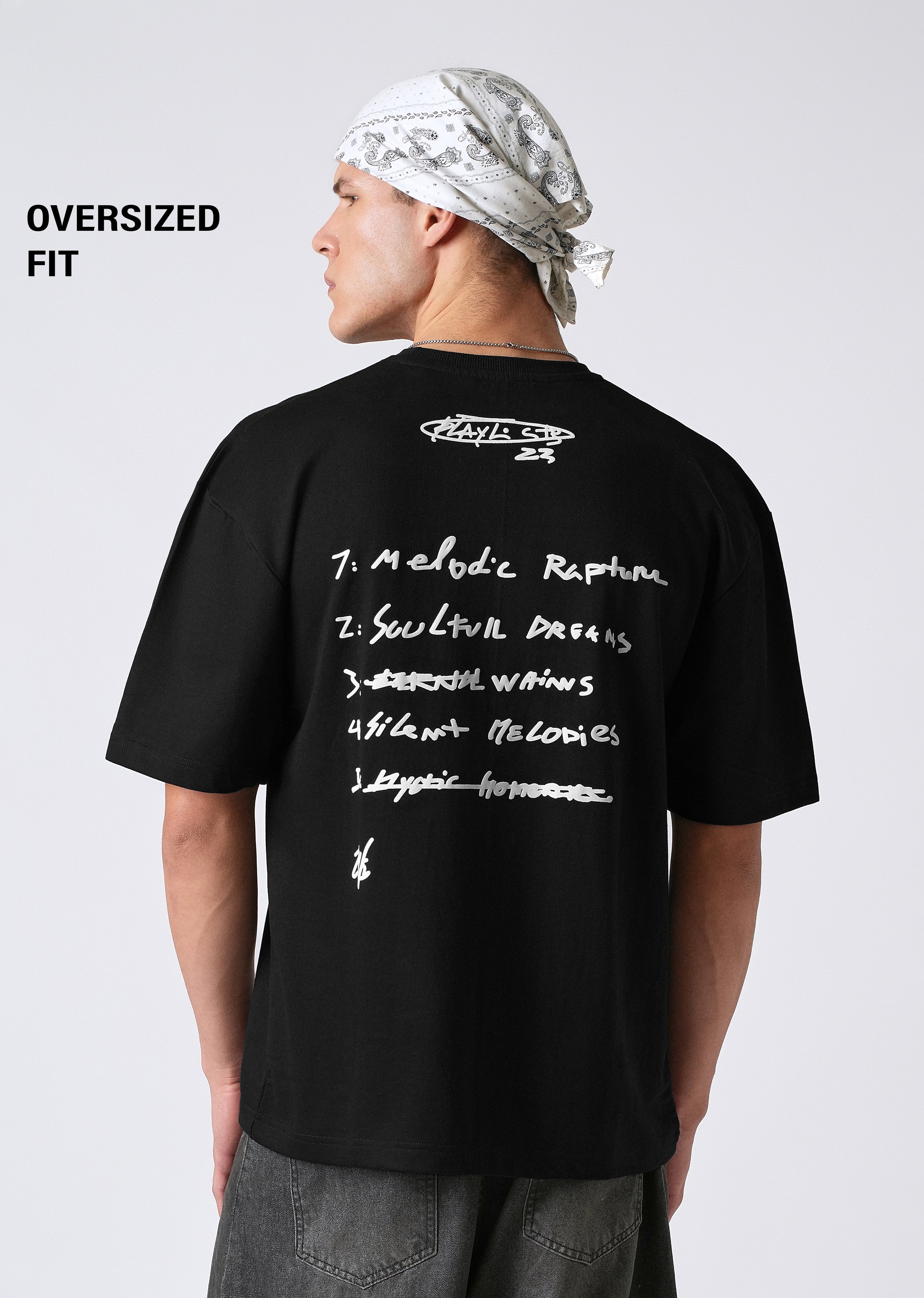 Charcoal Black Oversized T-shirt