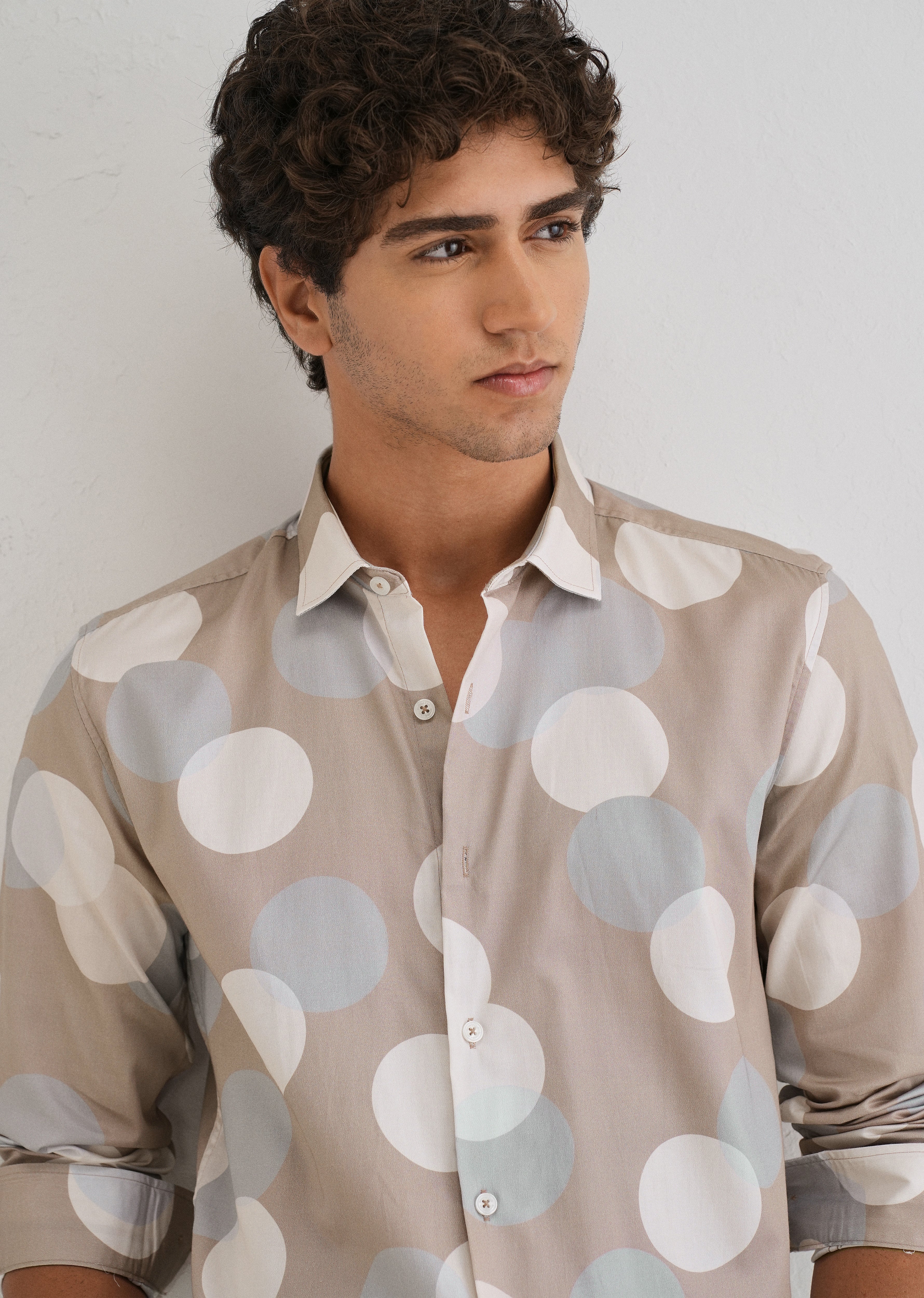 Circle Printed Shirt