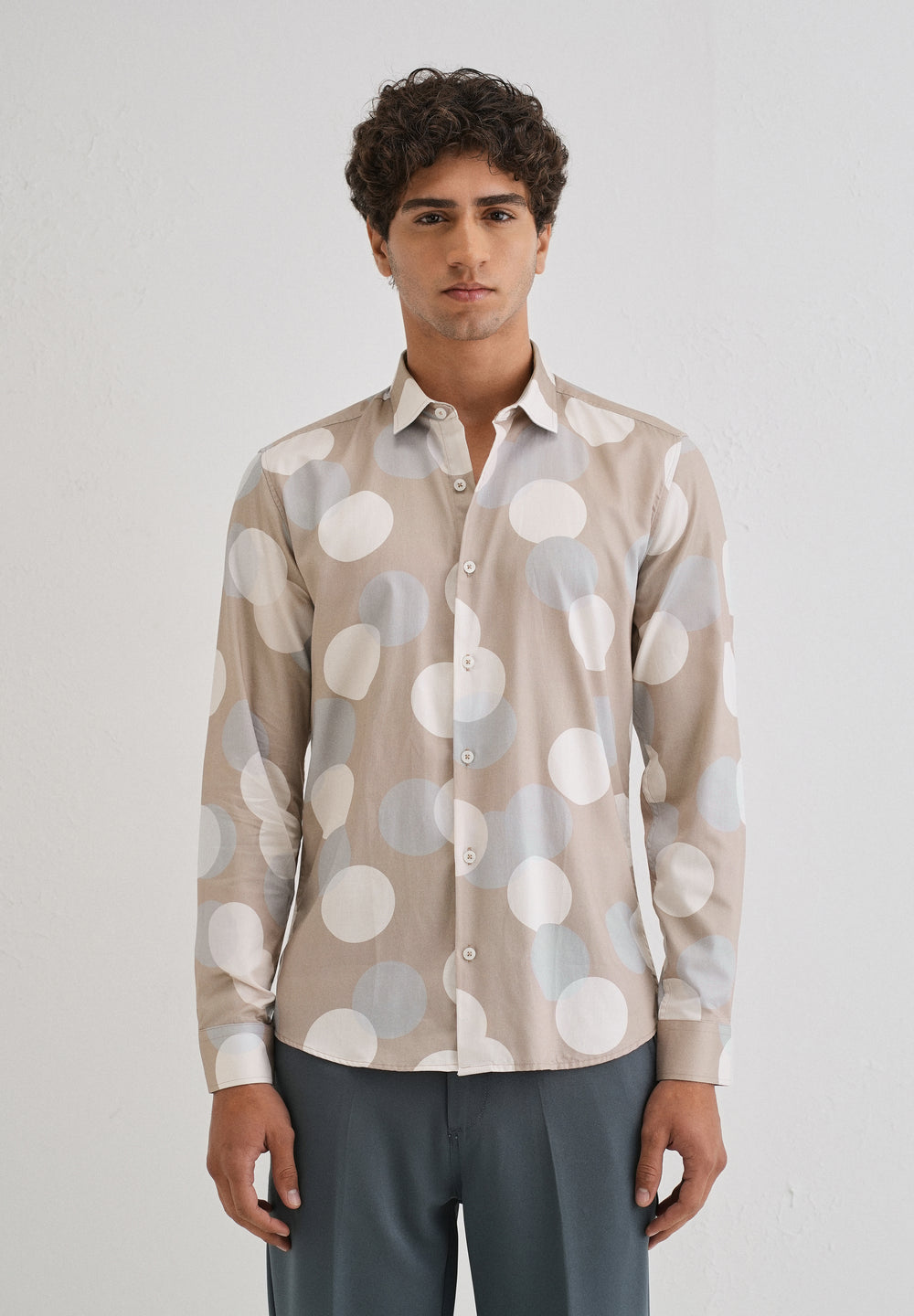 Circle Printed Shirt