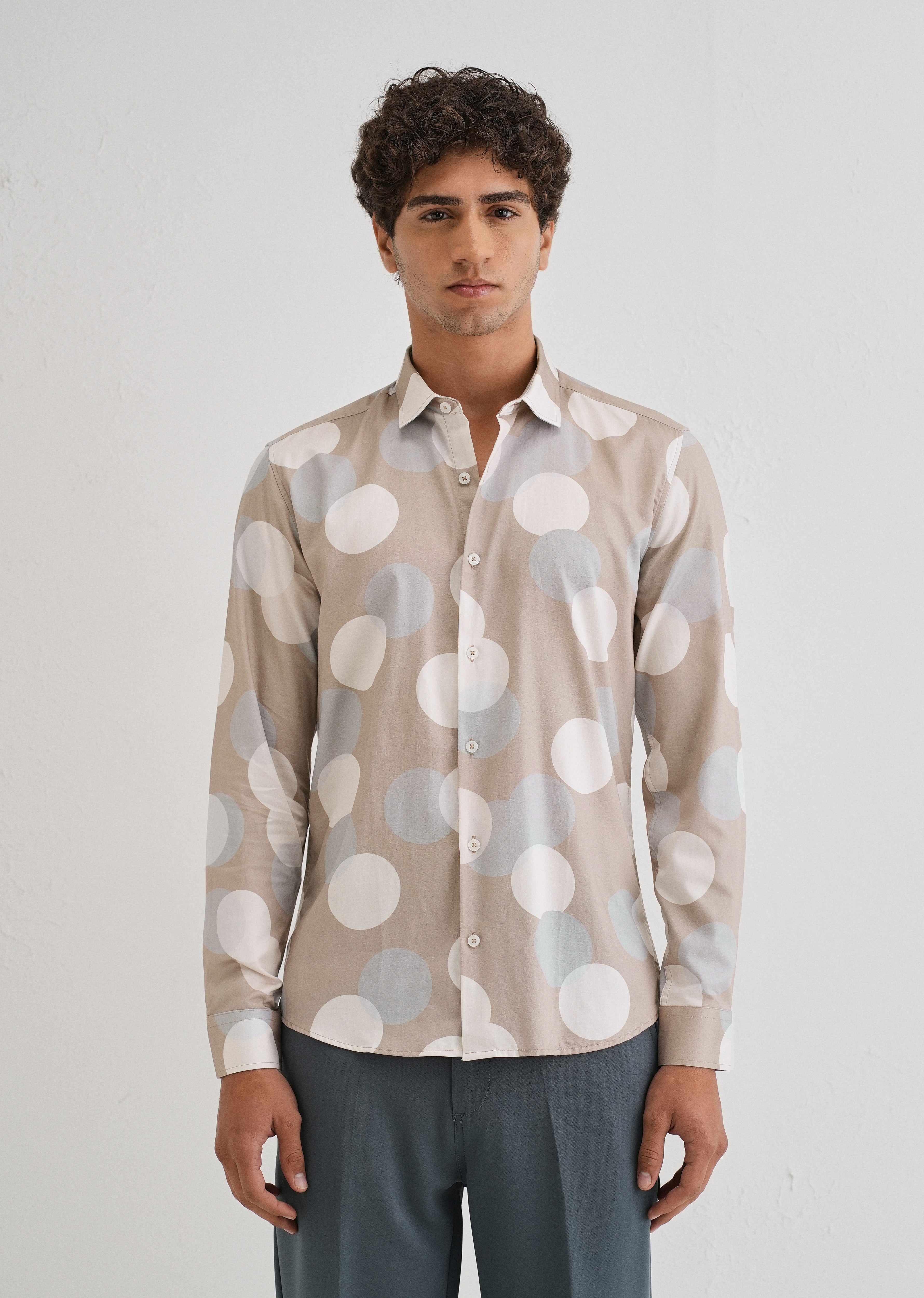 Circle Printed Shirt