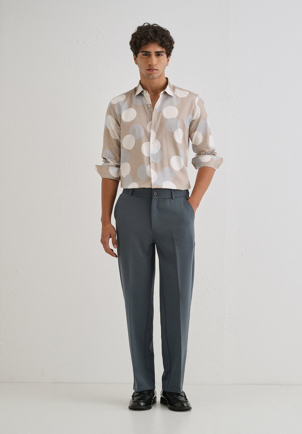 Circle Printed Shirt