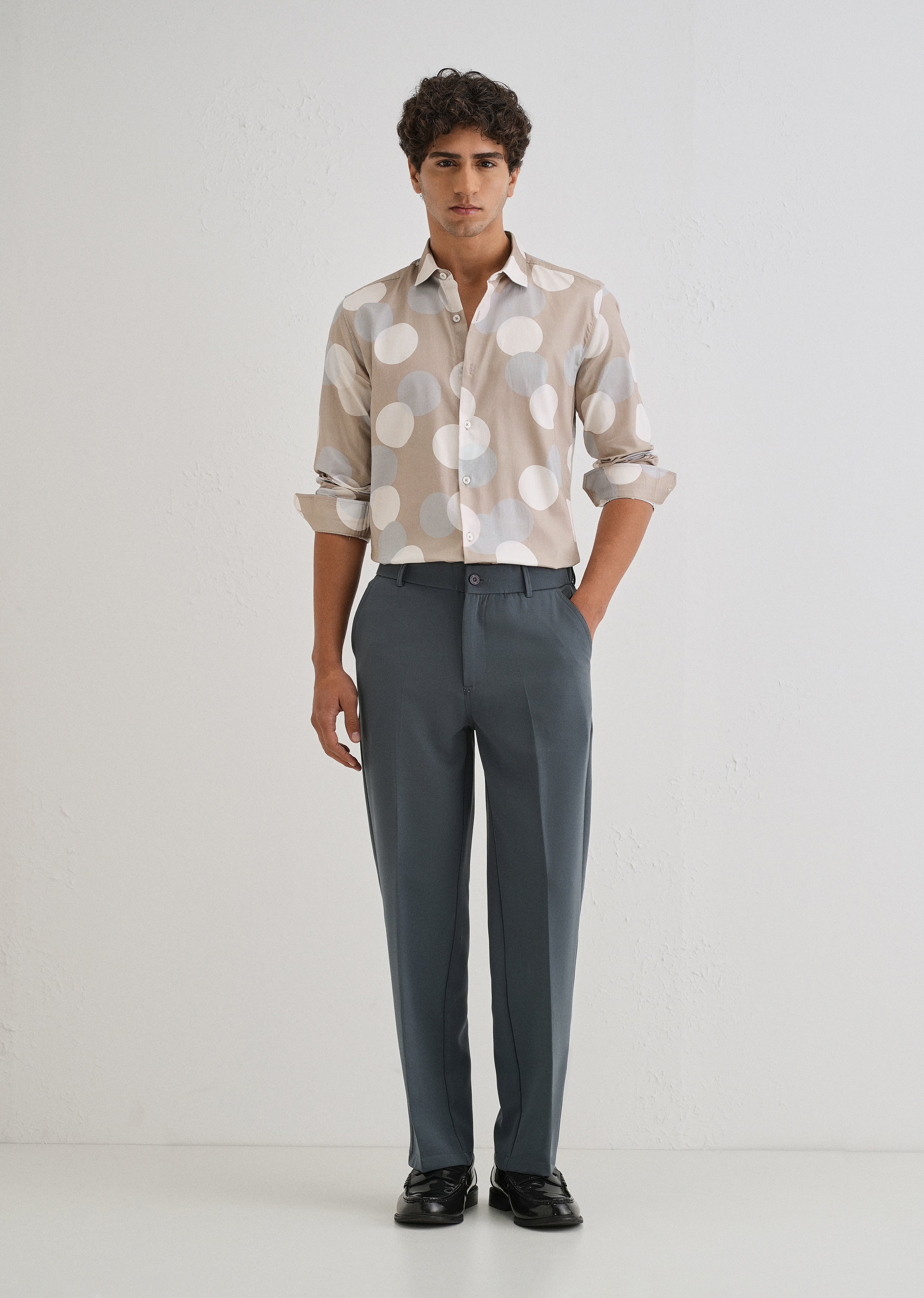 Circle Printed Shirt