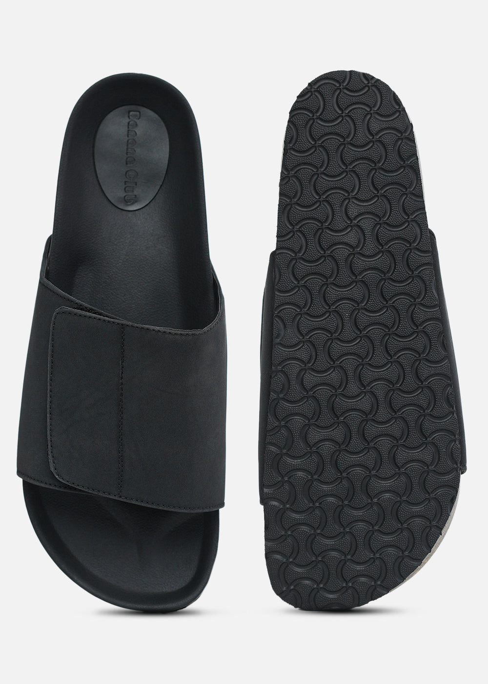 Classic Black Slide Sandals