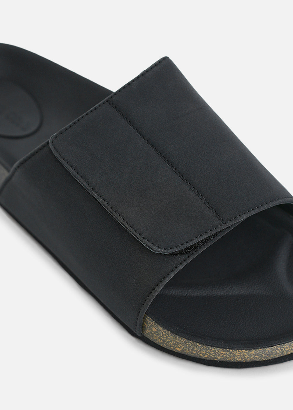 Classic Black Slide Sandals
