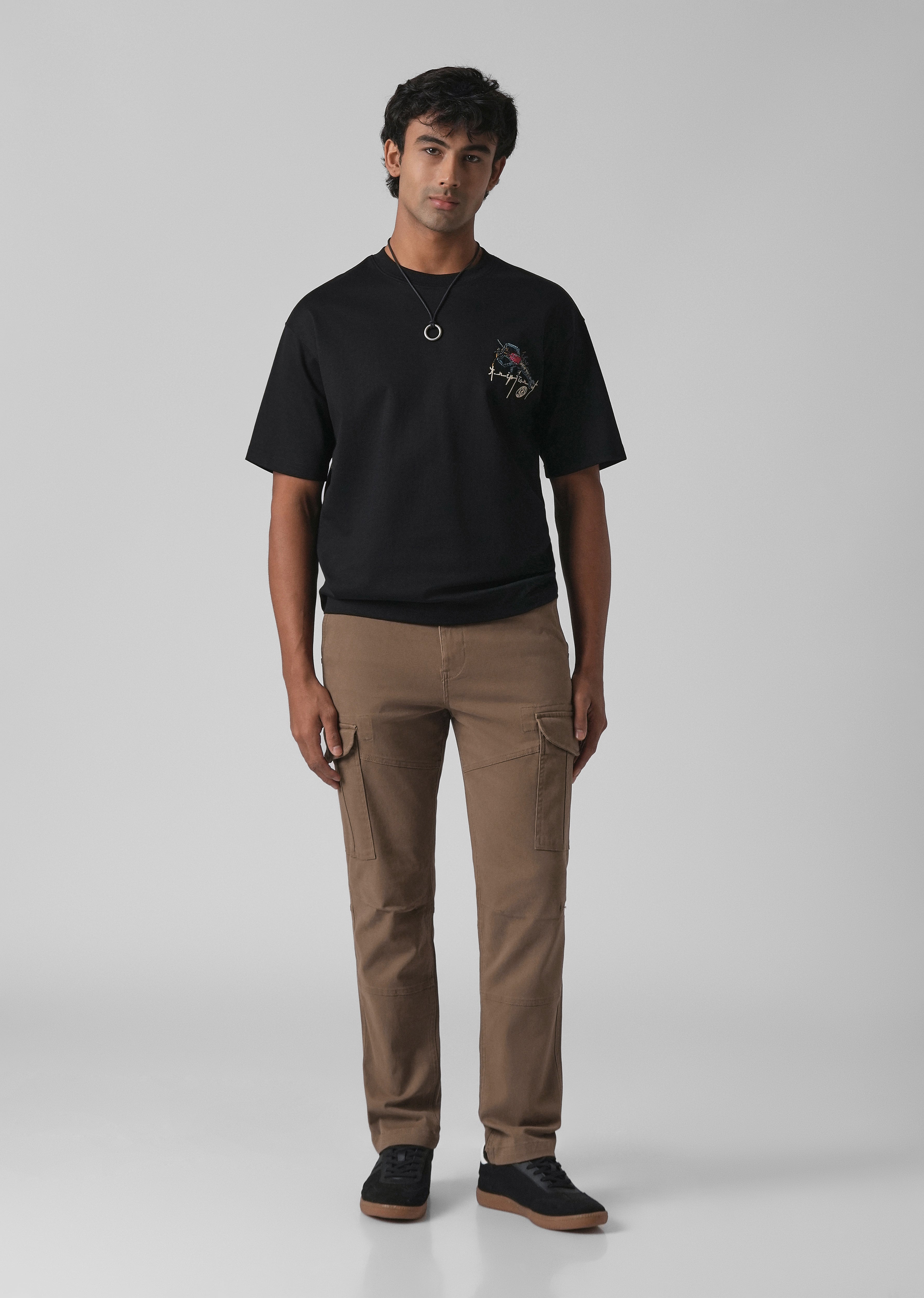 Classic Brown Regular Fit Cargo Pant