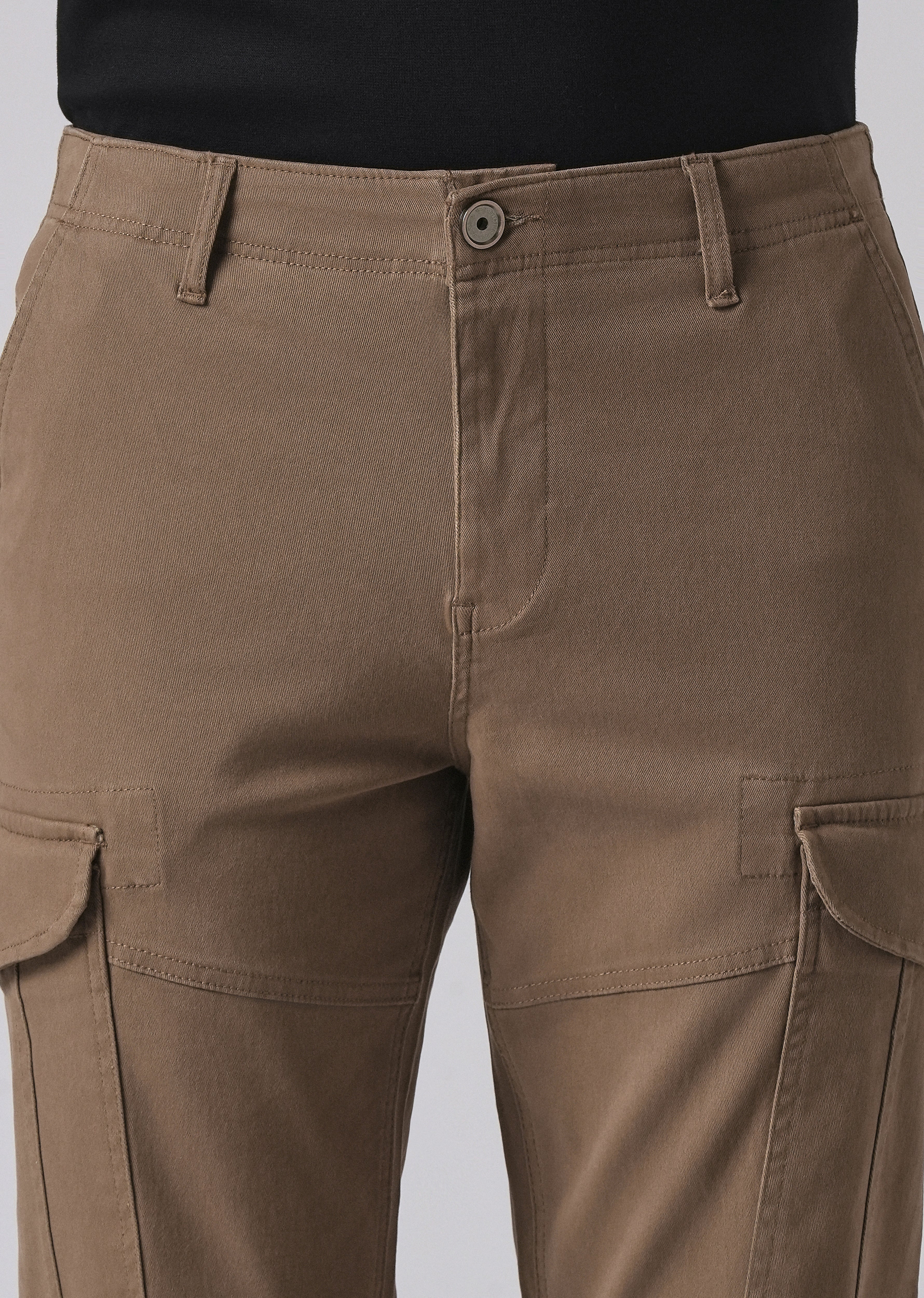 Classic Brown Regular Fit Cargo Pant