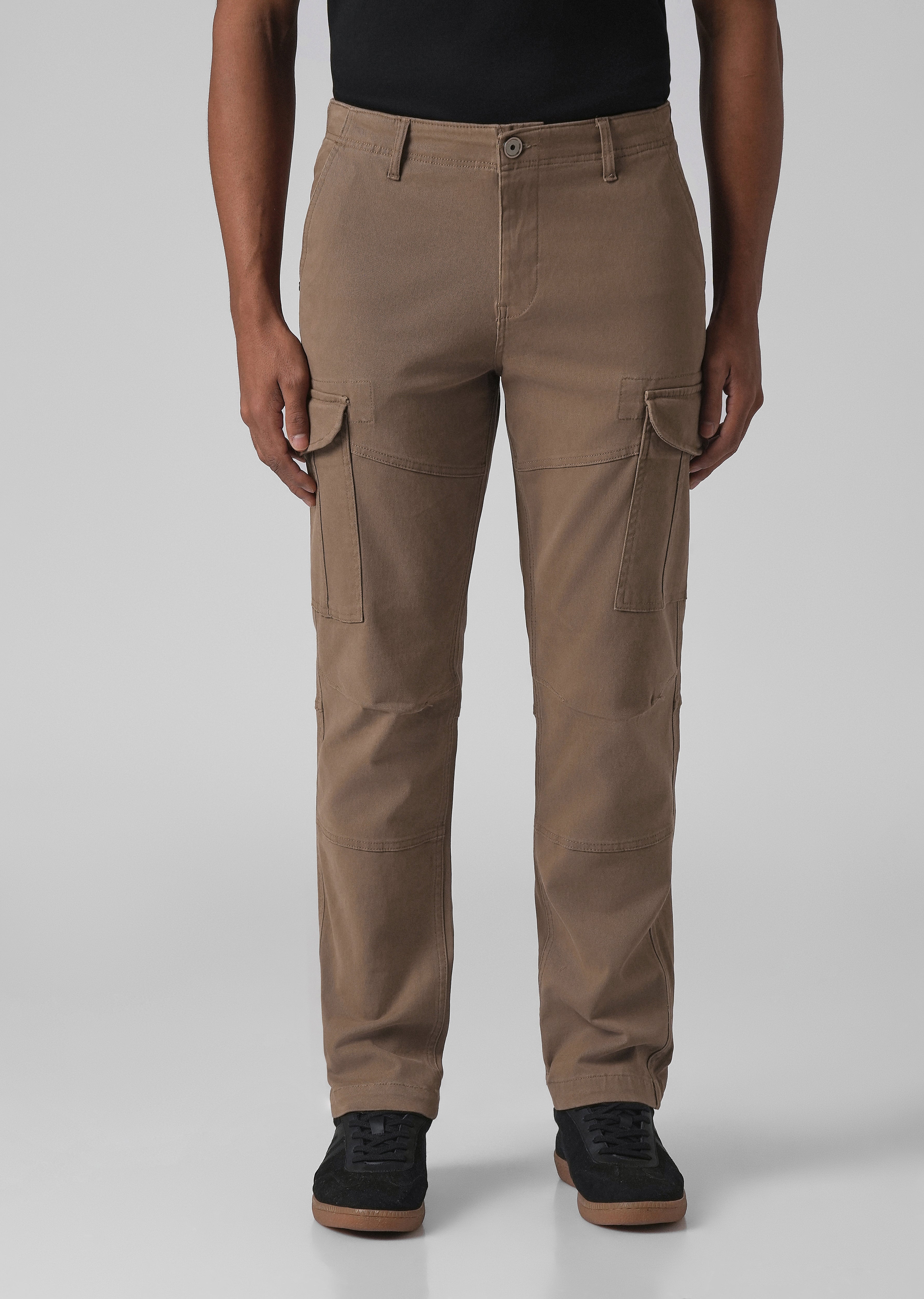 Classic Brown Regular Fit Cargo Pant