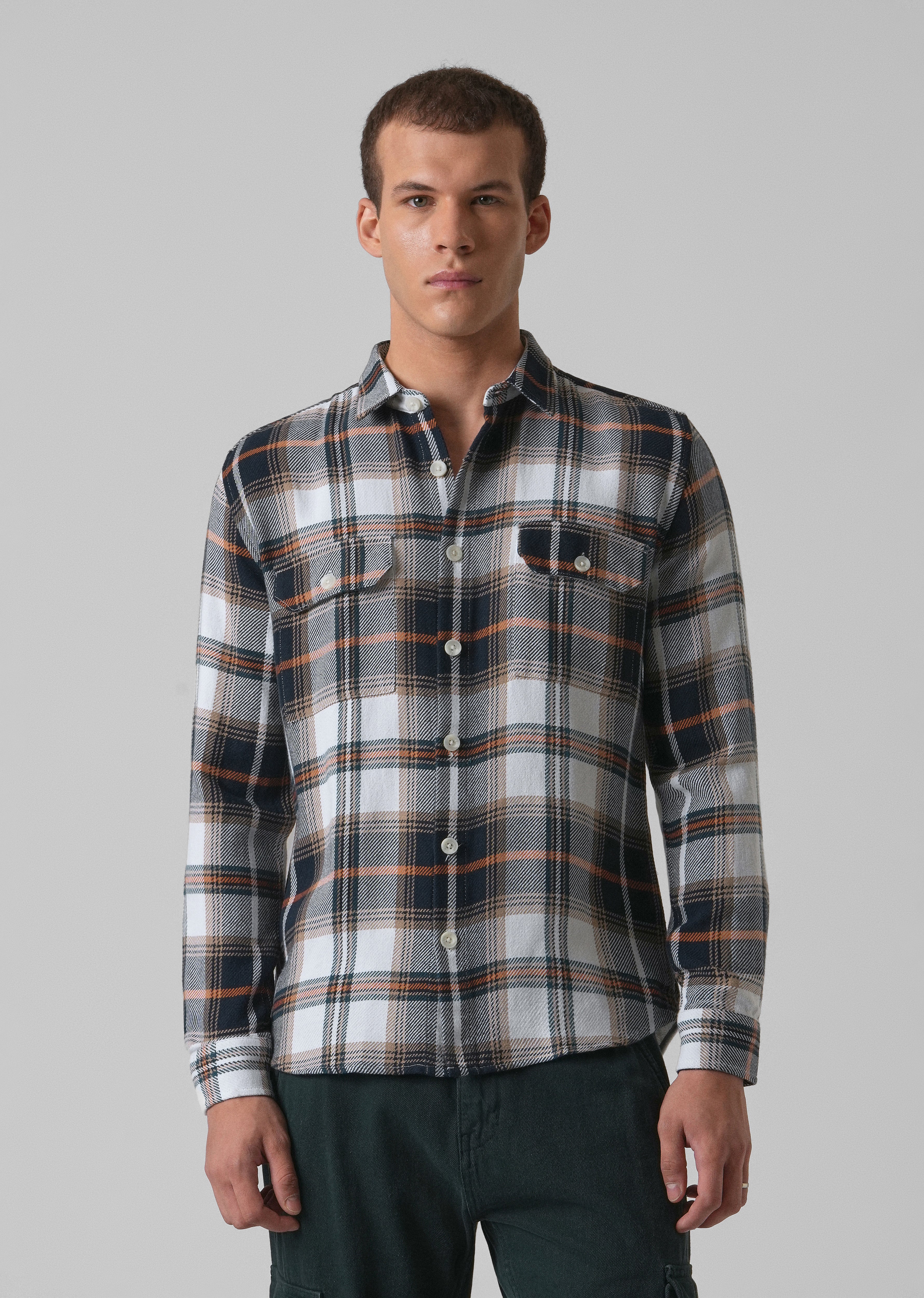 Classic Brushed Cotton Check Shirt