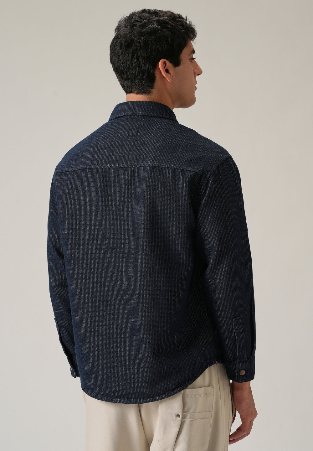 Classic Denim Jacquard Jacket