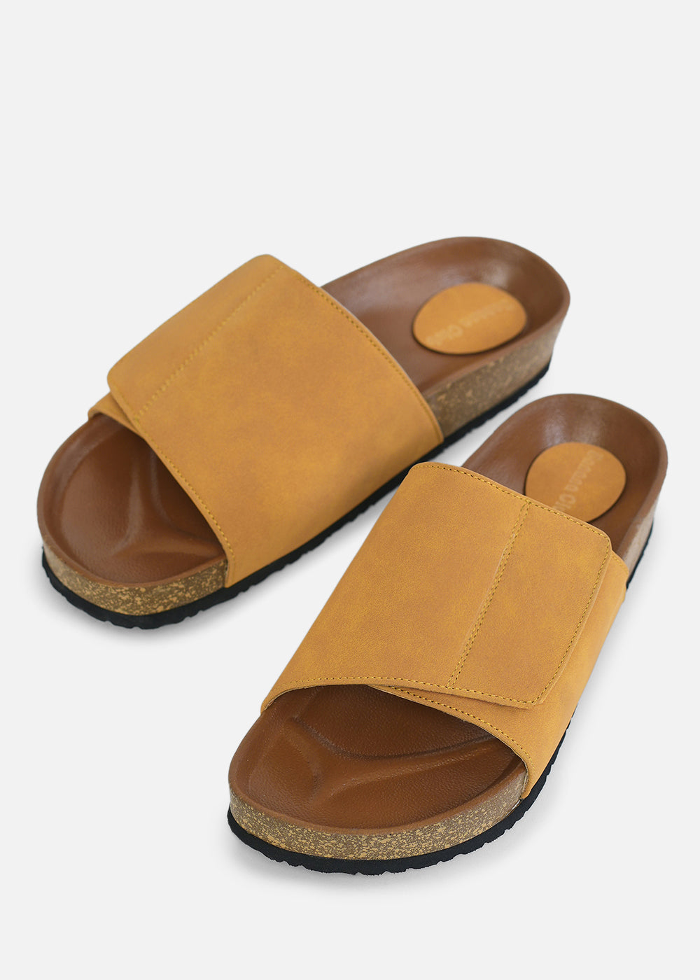 Classic Ochre Slide Sandals