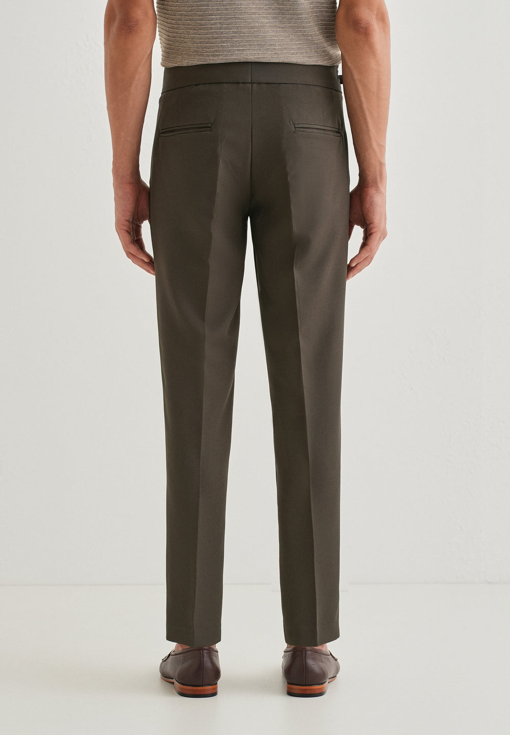 Cloudy Brown Gurkha Pant