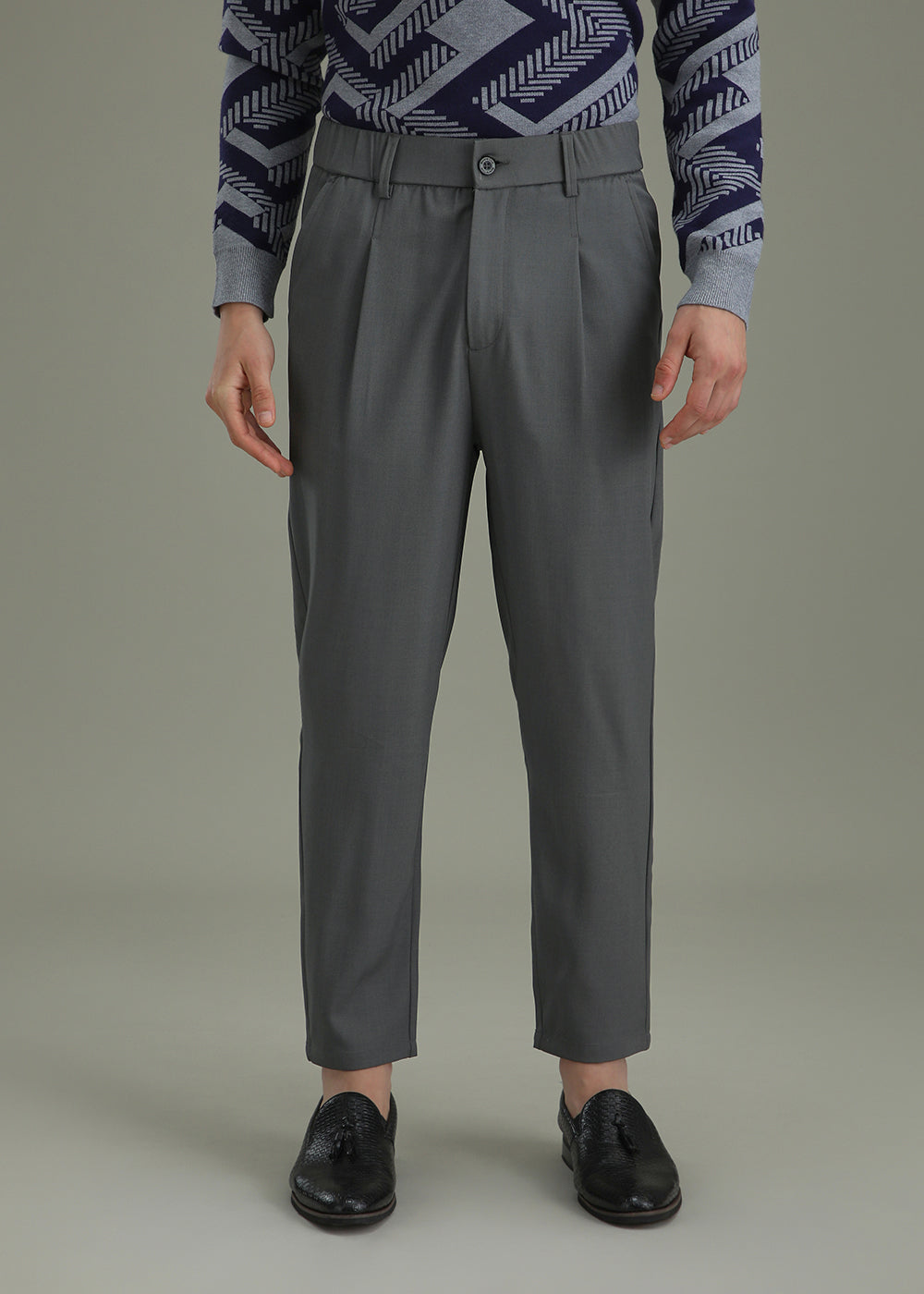 Cool Grey Korean Pant