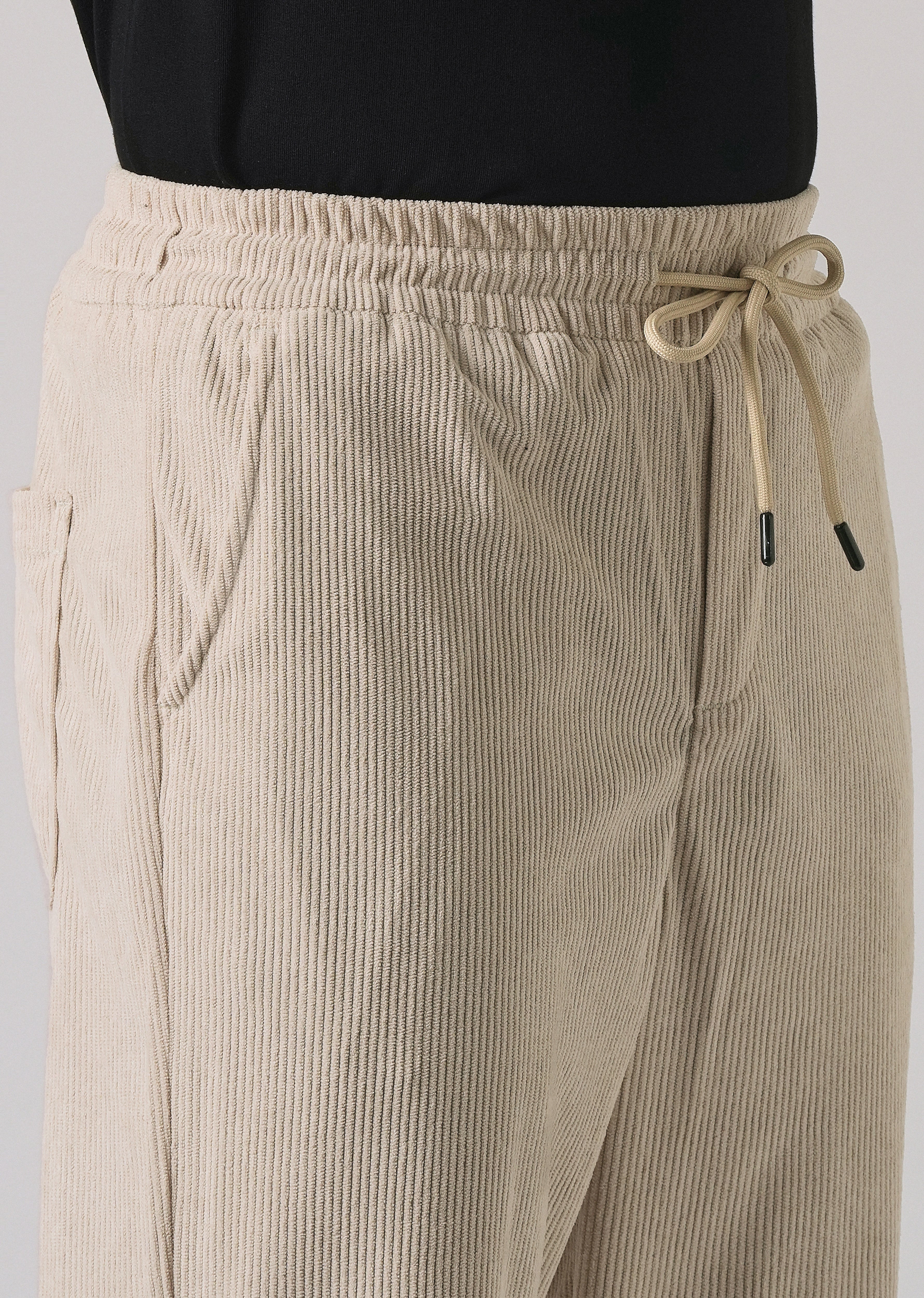Cream Corduroy Pants