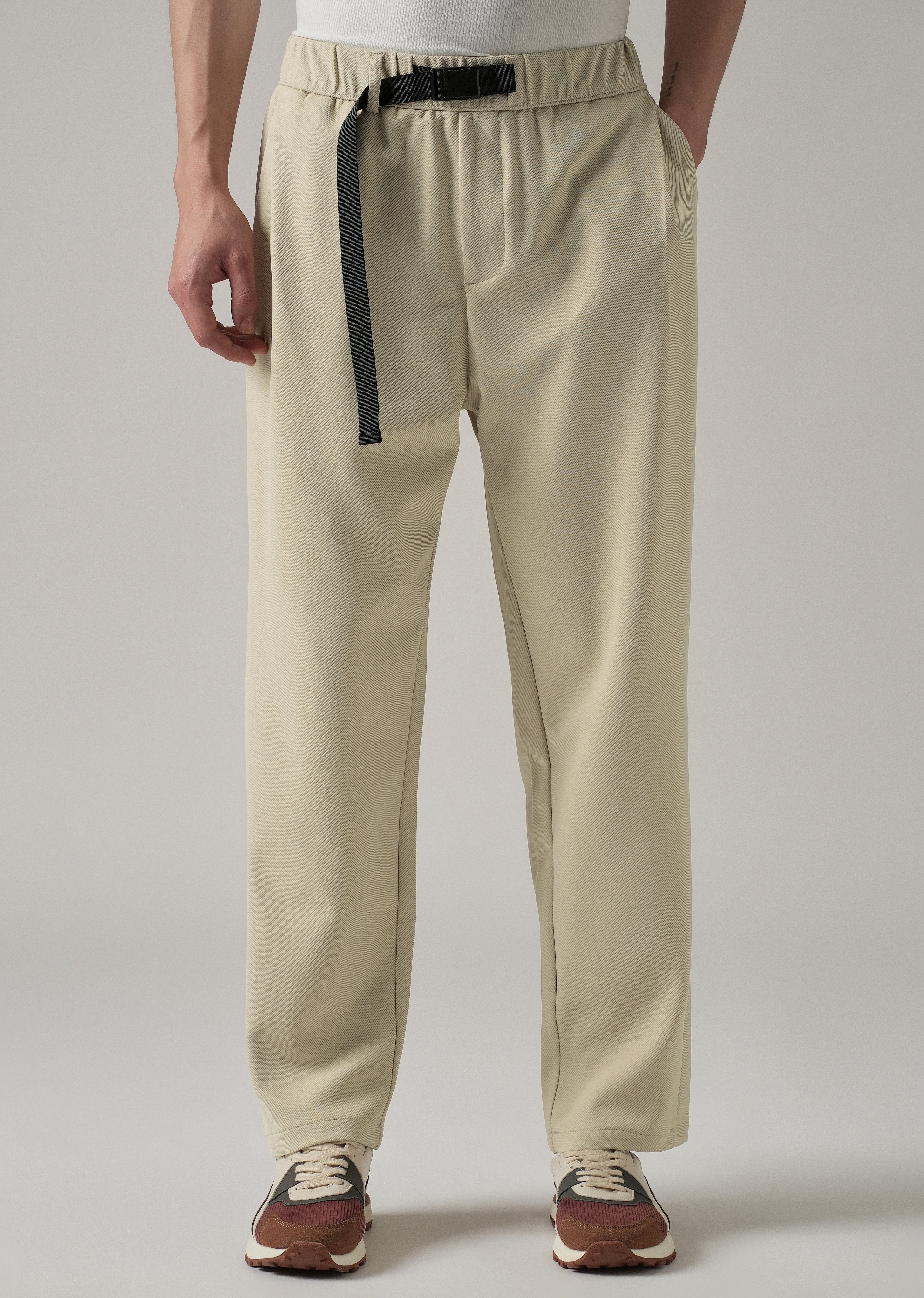Cream Twill Pants