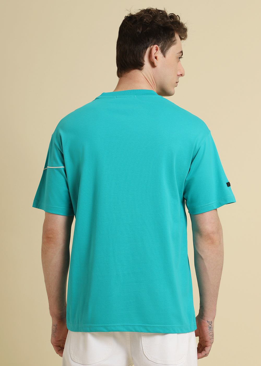Cyan Line Oversized T-shirt
