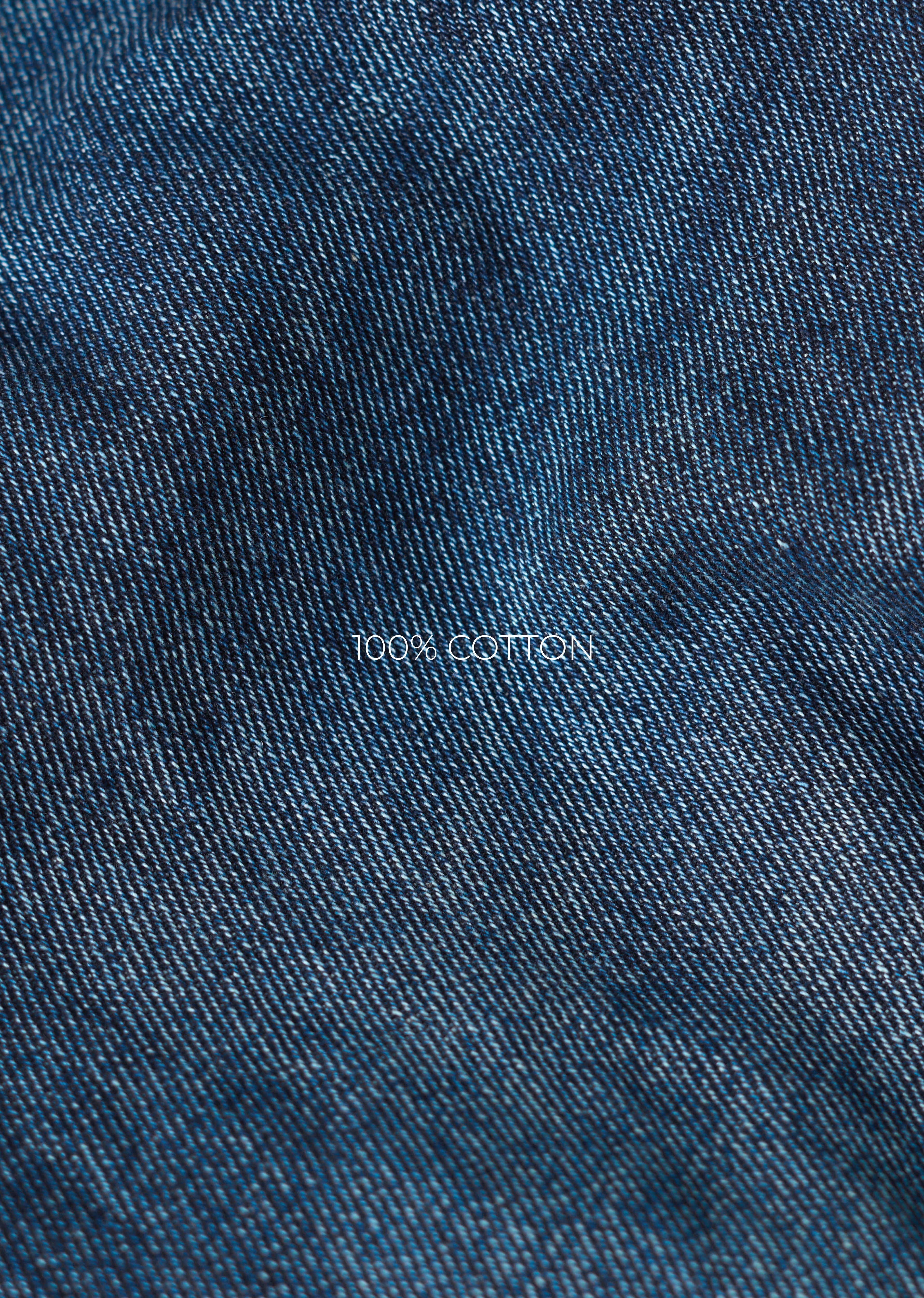 Dark Blue Slim Straight Jeans