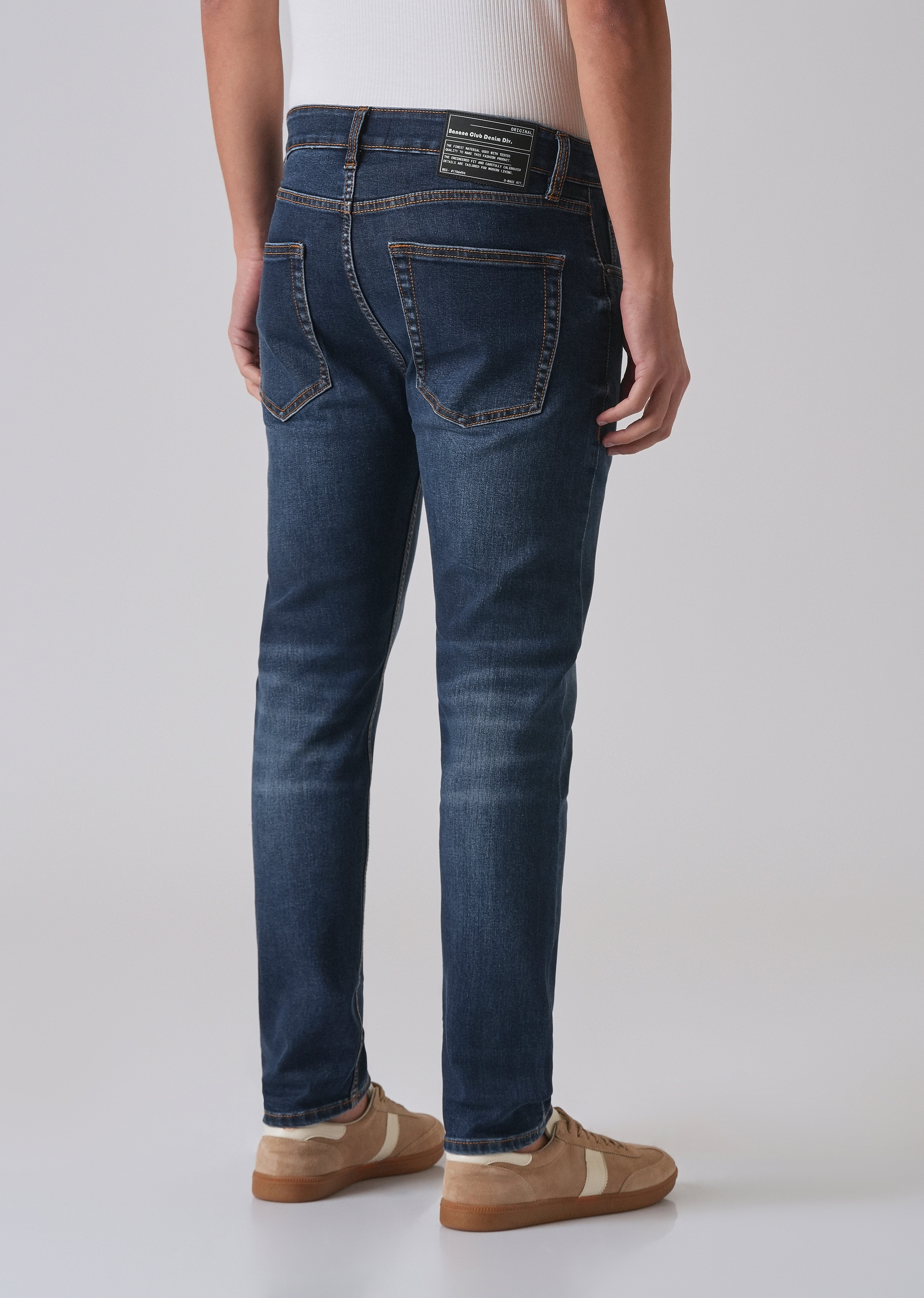 Dark Blue Slim fit Jeans