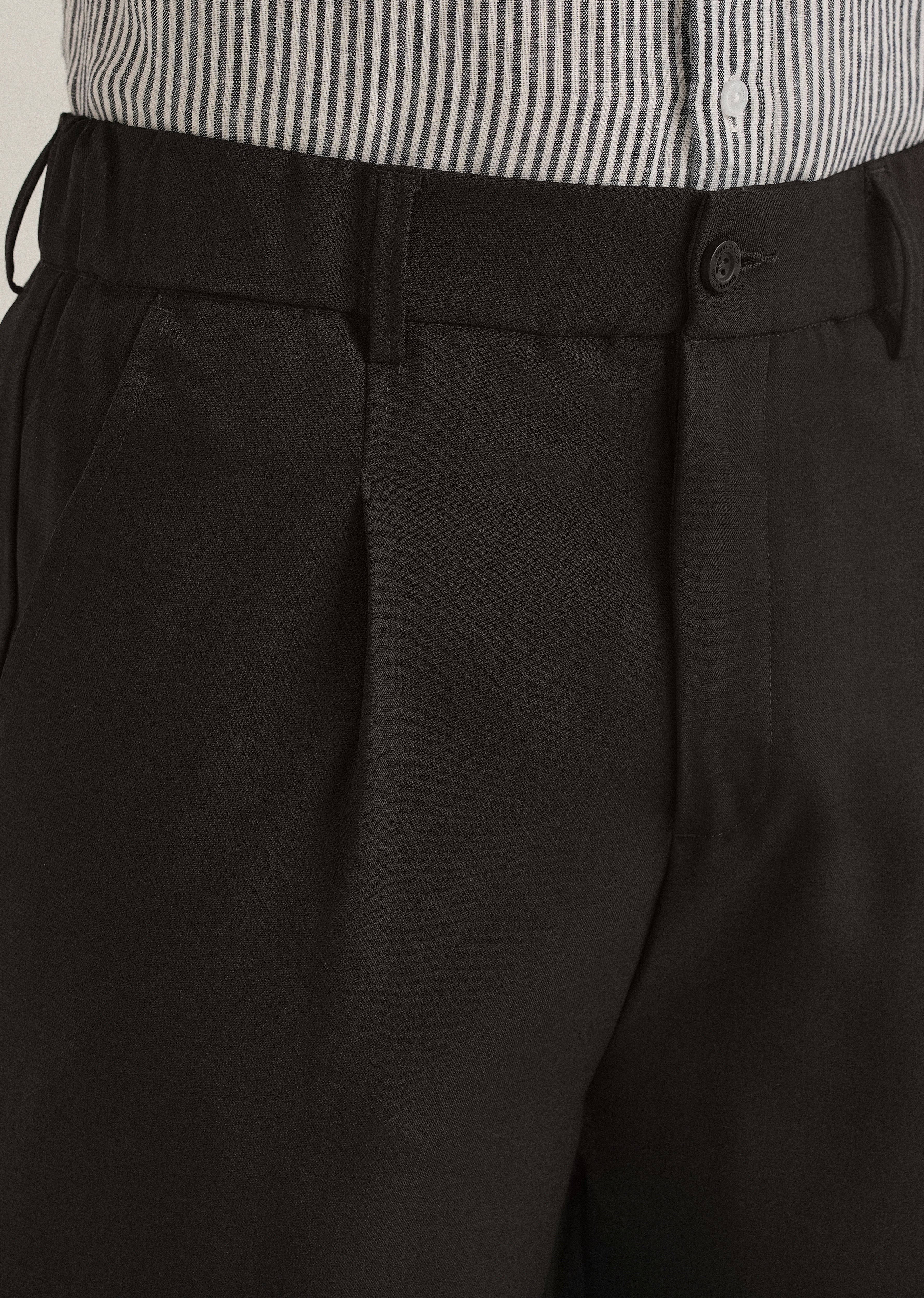 Dark Black Korean Pant