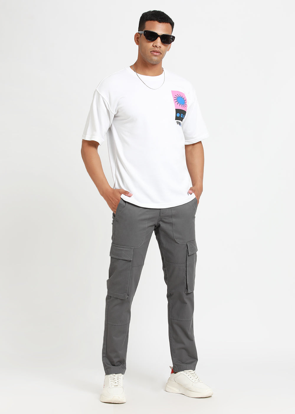Dark Gray Cargo Pant