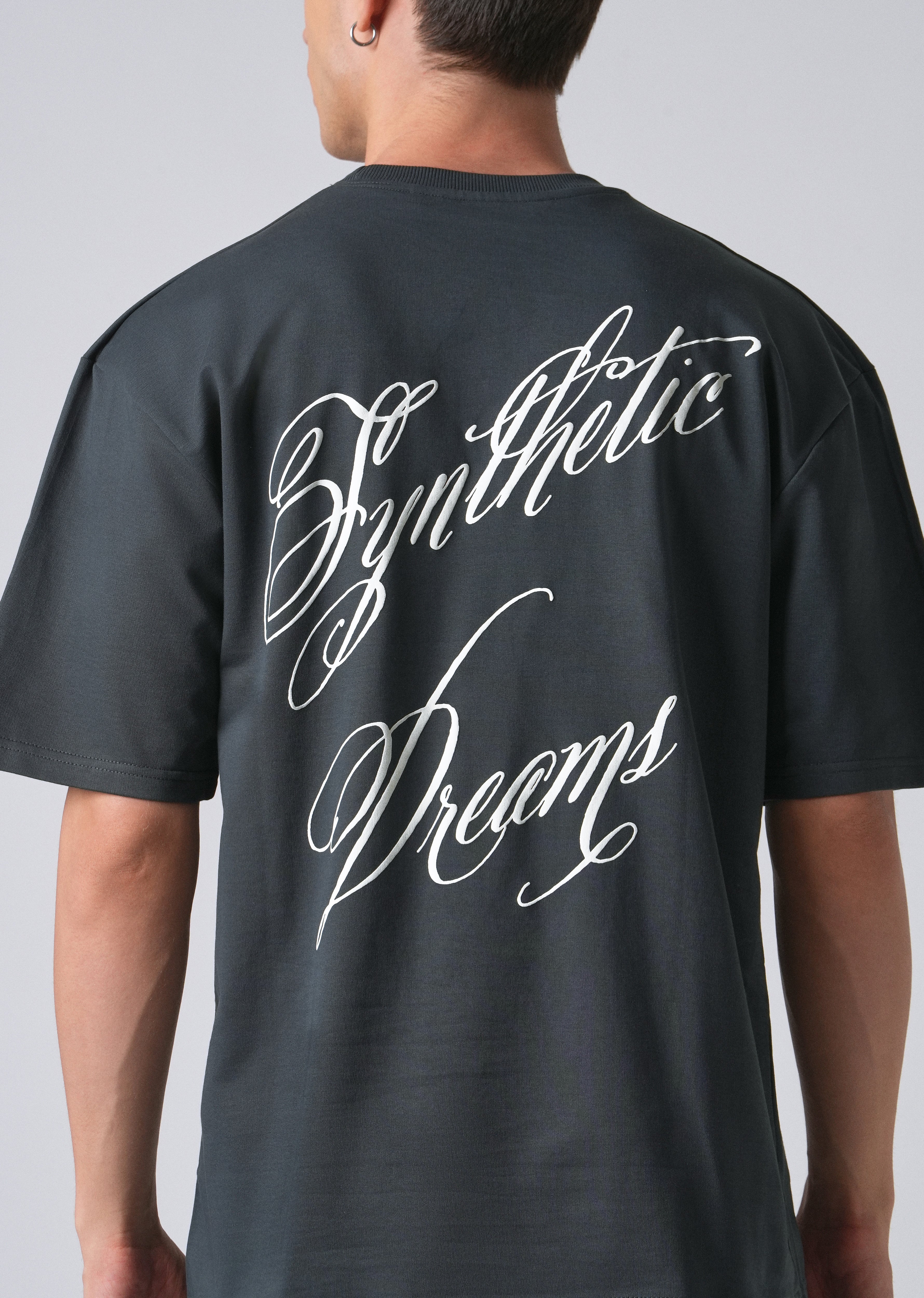 Dark Gray Oversized T-shirt