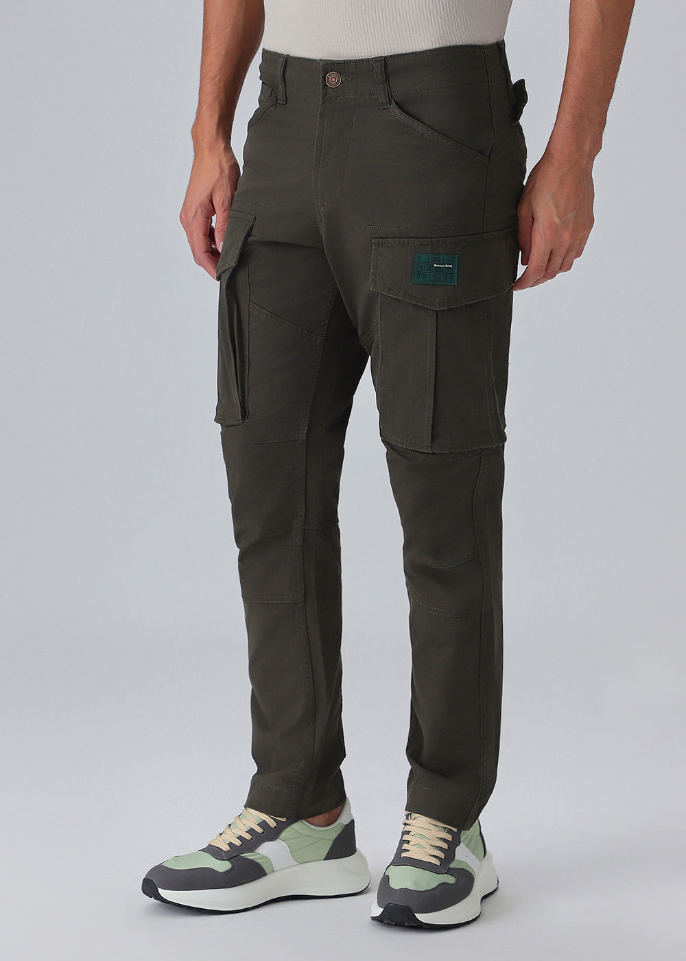 Dark Olive Cargo Pant