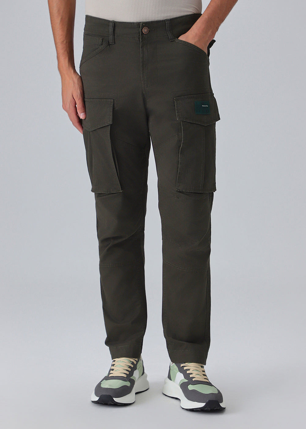 Dark Olive Cargo Pant