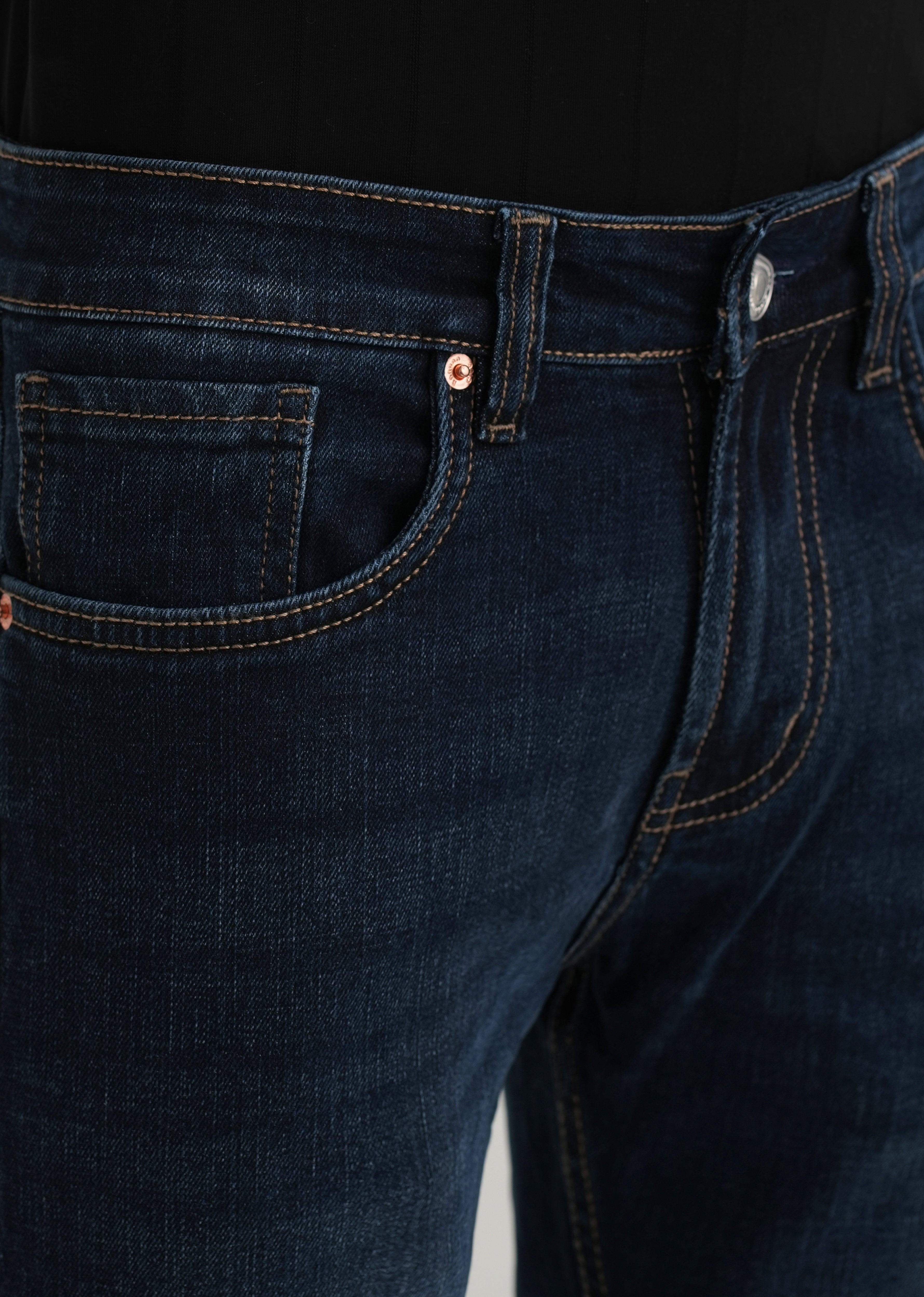 Deep Blue Slim Fit Denim