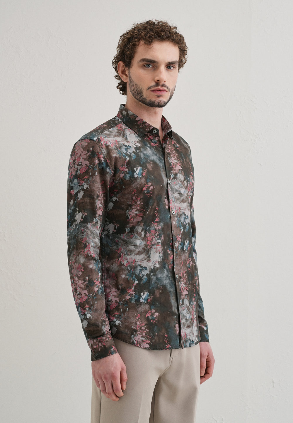 Drip Splash Printed Shirt
