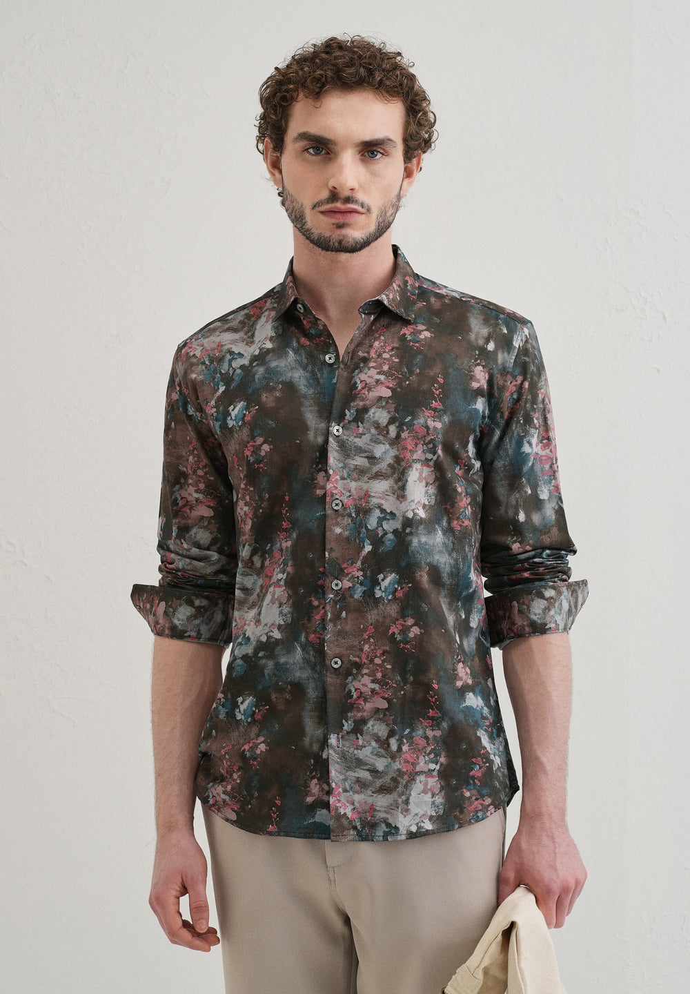 Drip Splash Printed Shirt