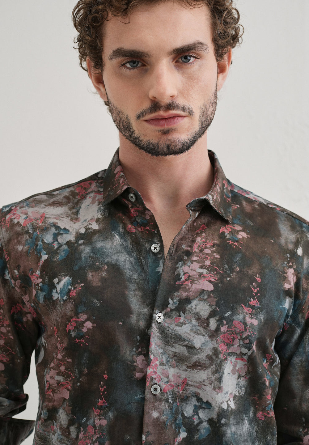 Drip Splash Printed Shirt