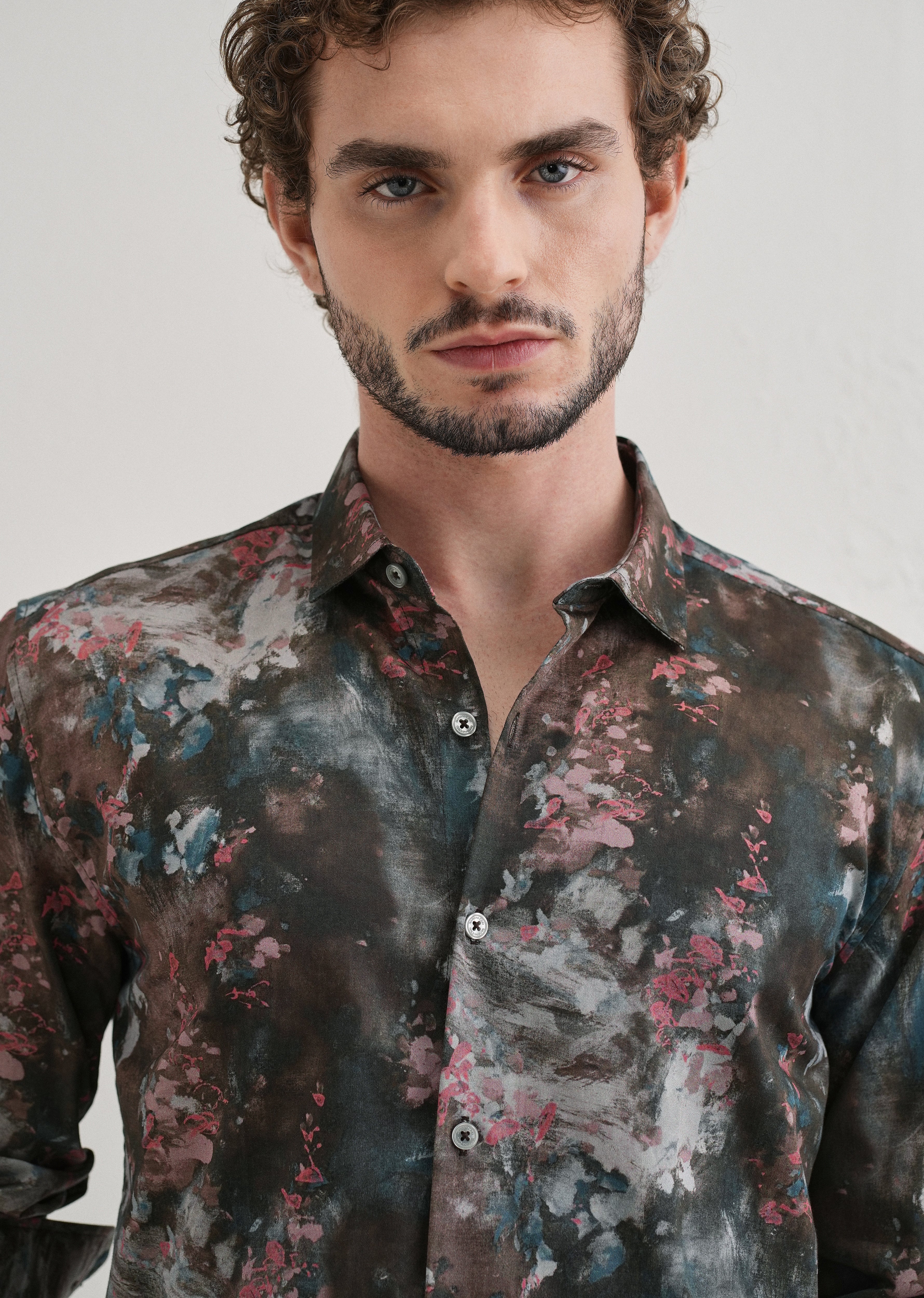 Drip Splash Printed Shirt