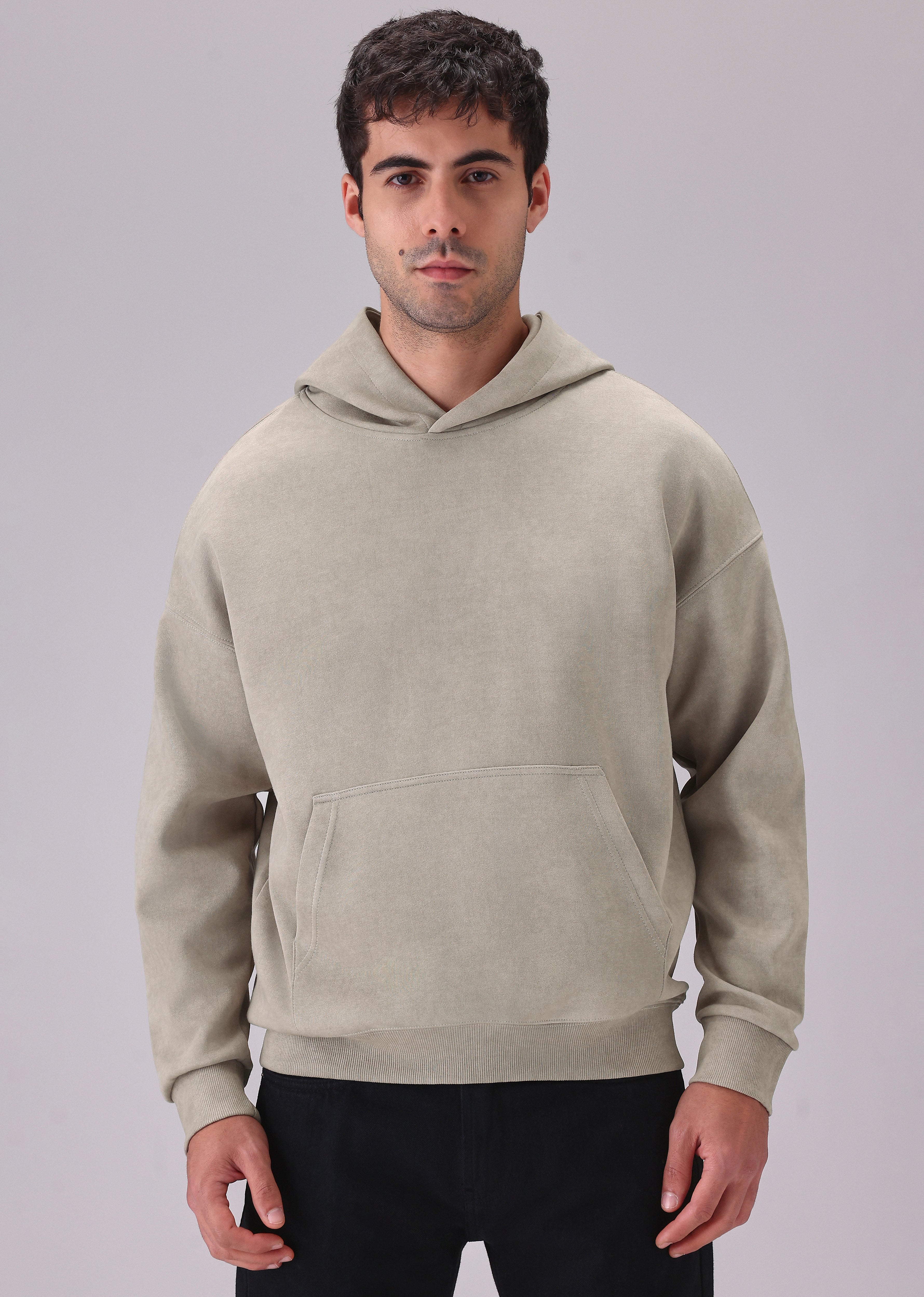 Dual Shade Grey Hoodie