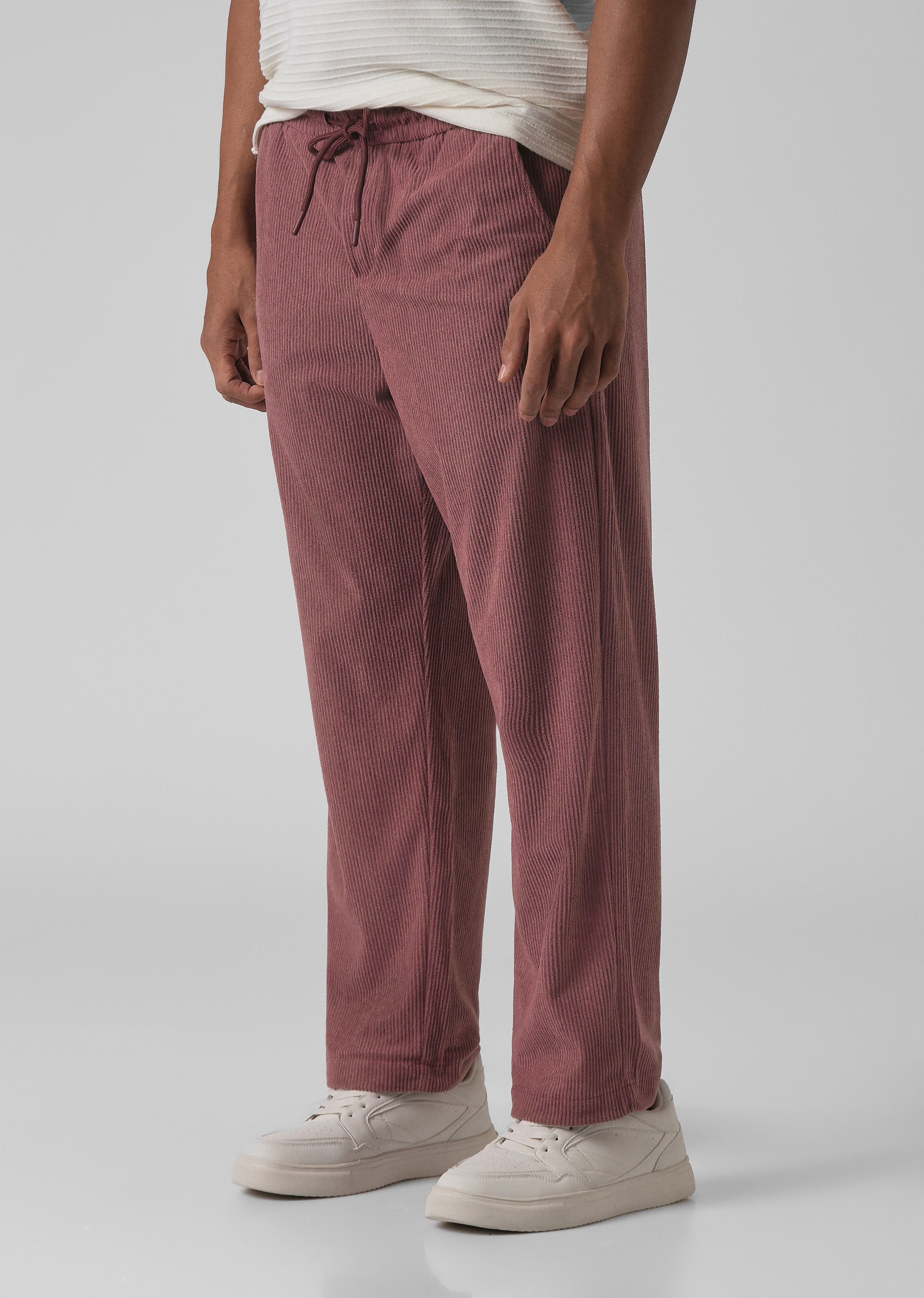 Dusty Rose Corduroy Pants