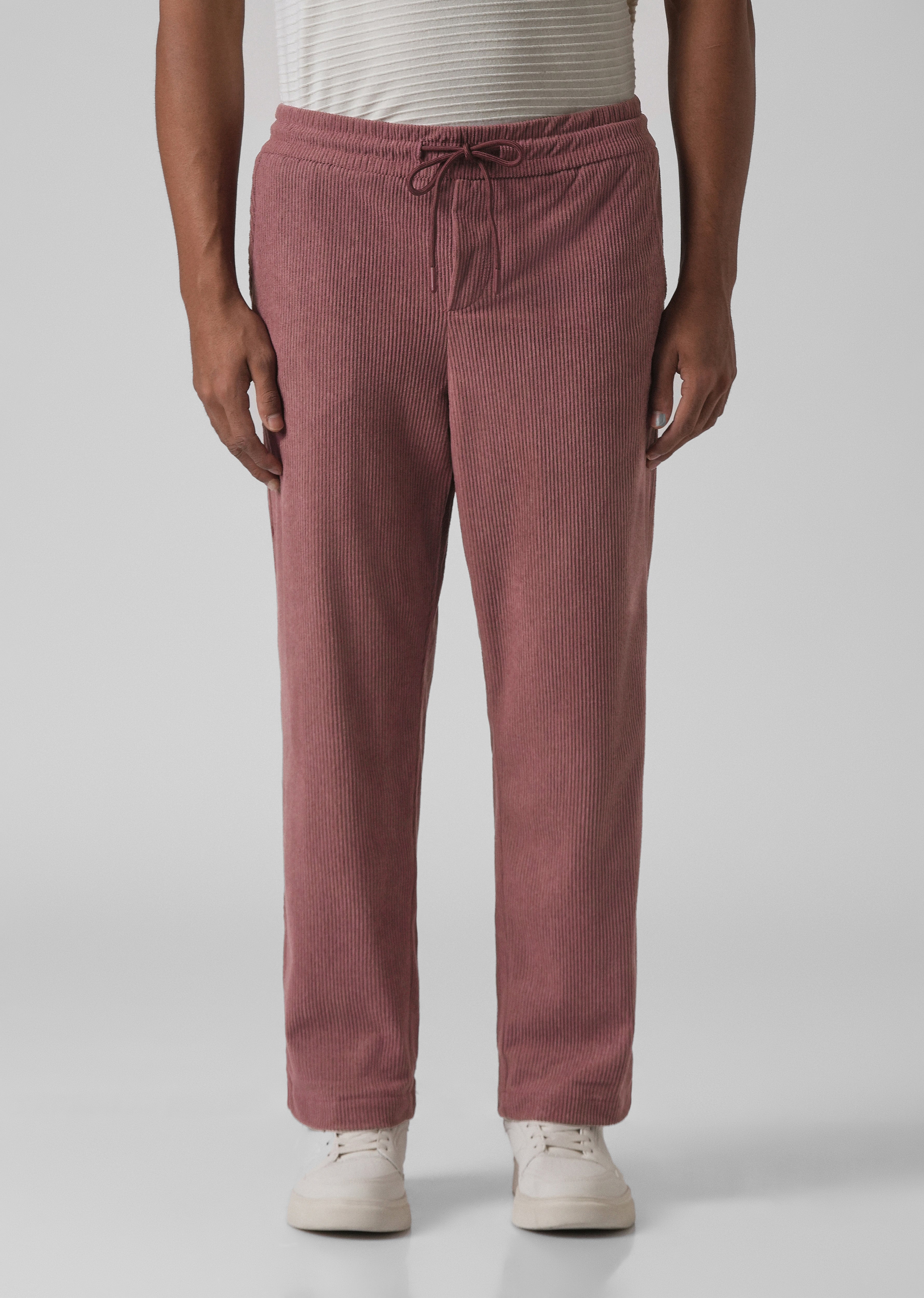 Dusty Rose Corduroy Pants