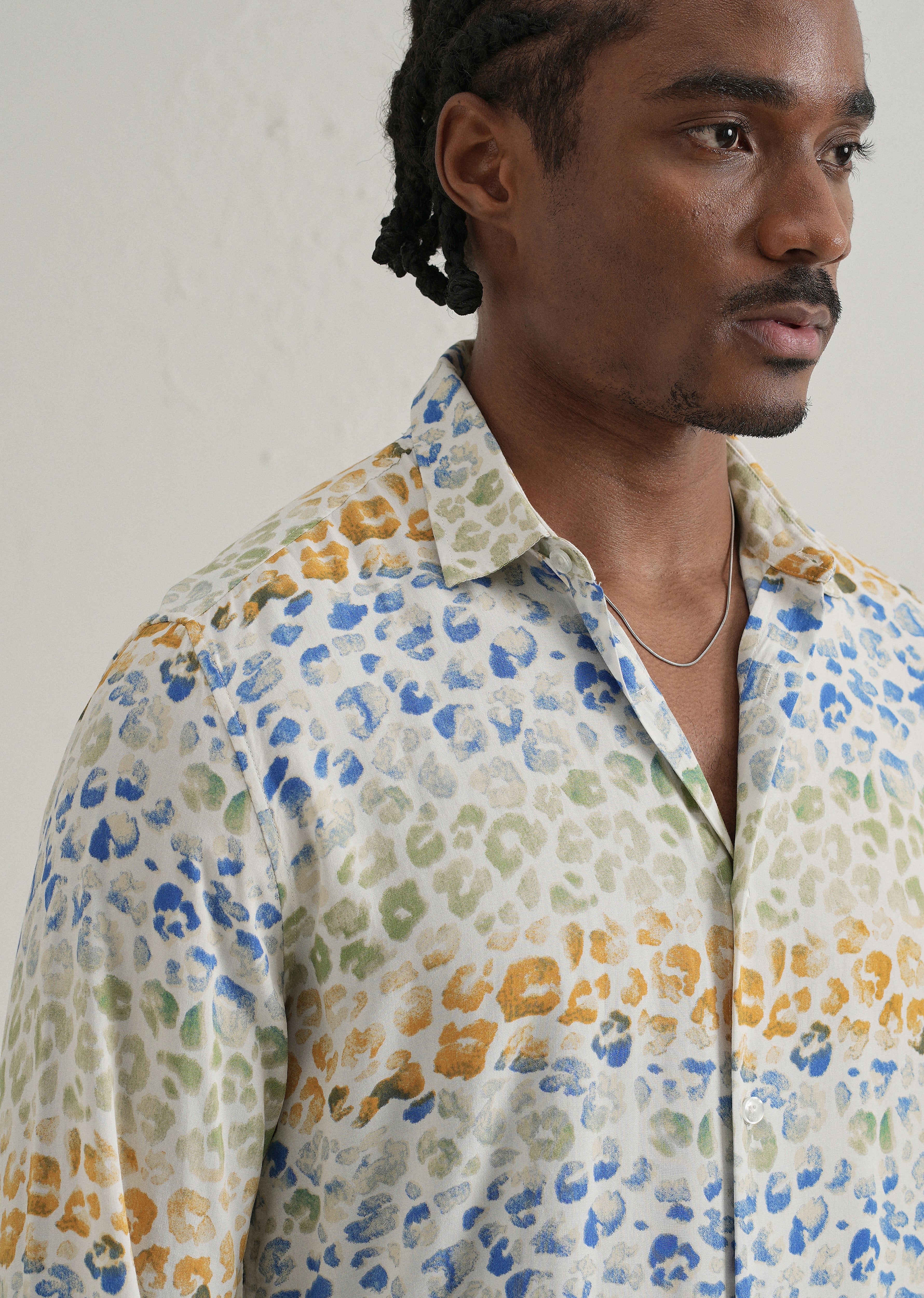 Exotic Fauna Print Full sleeve shirt