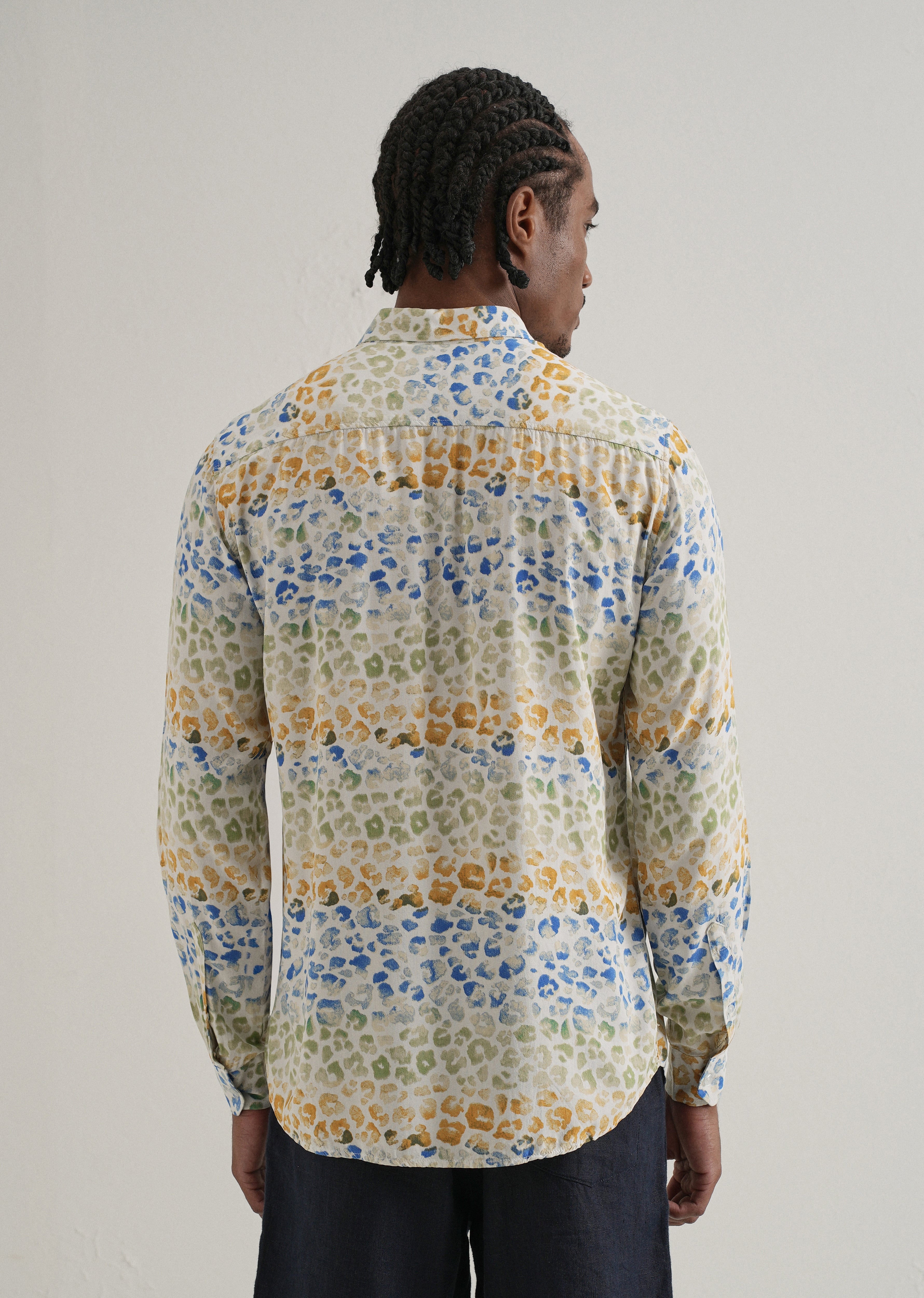 Exotic Fauna Print Full sleeve shirt