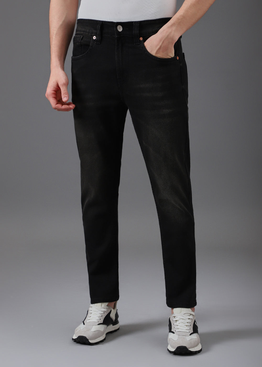 Fade Grey Slim Fit Denim