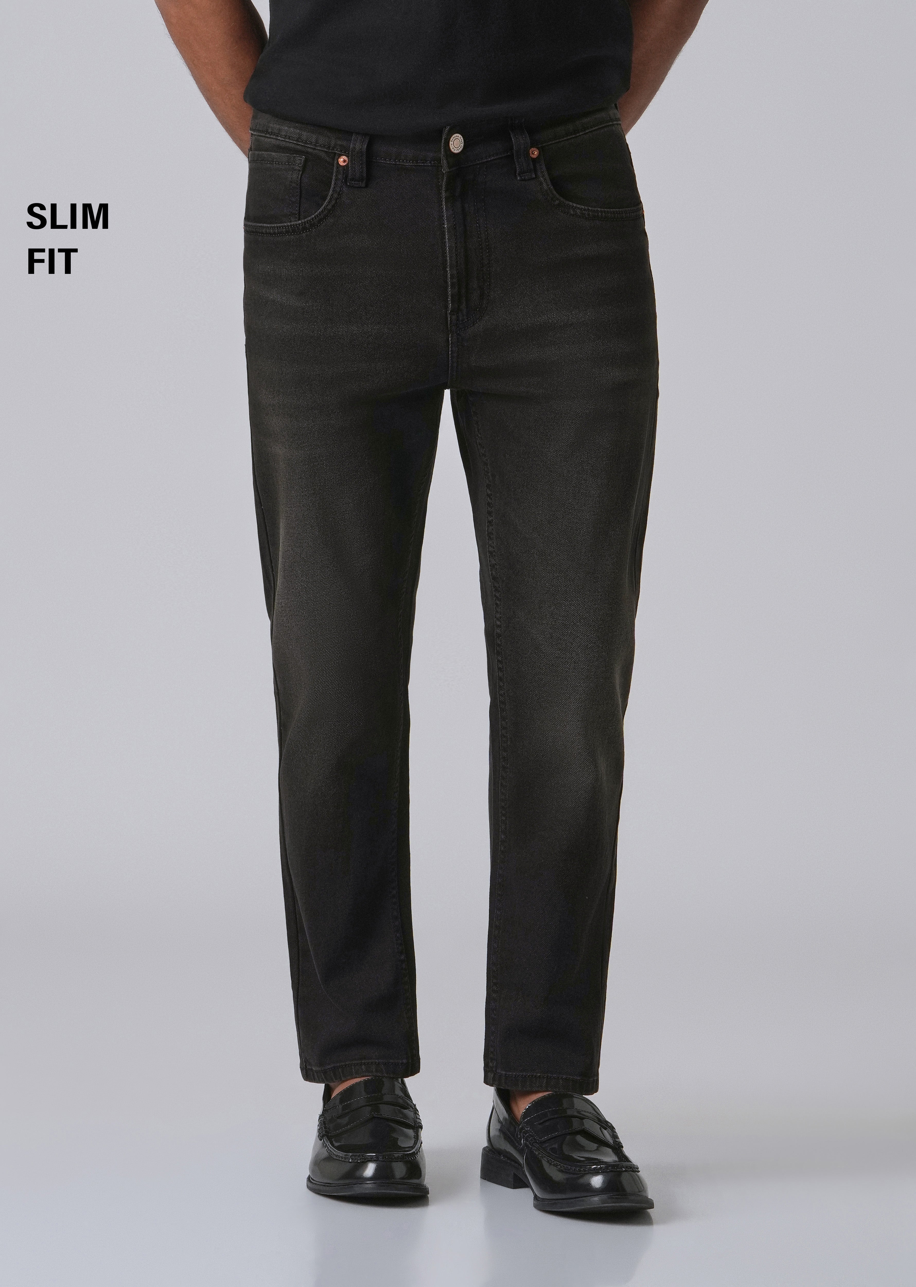 Fade Grey Slim Fit Denim