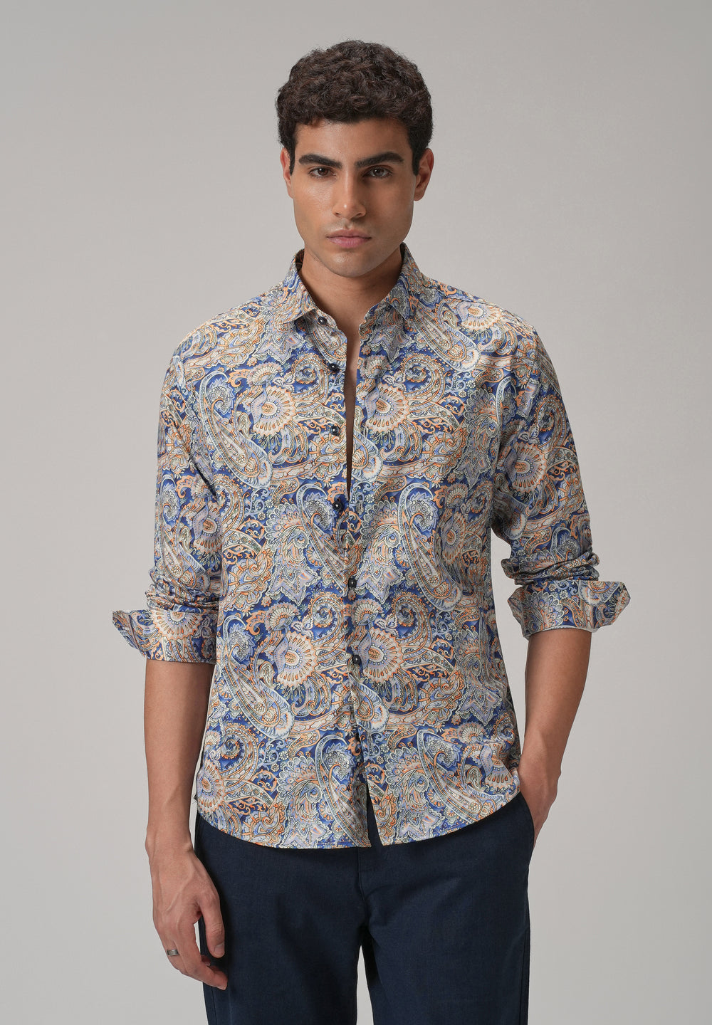 Fantasy Printed Full-Sleeves Shirt