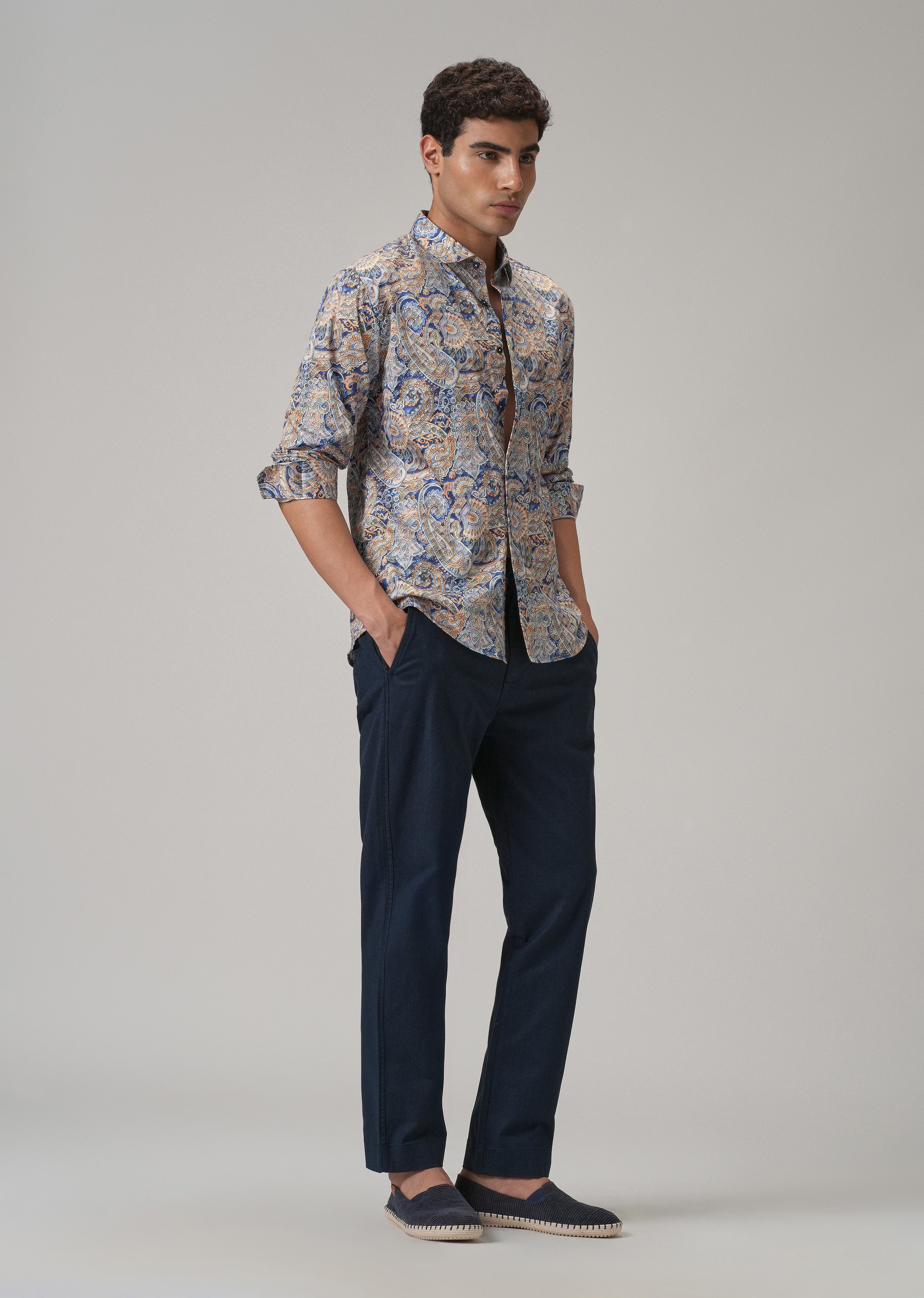 Fantasy Printed Full-Sleeves Shirt