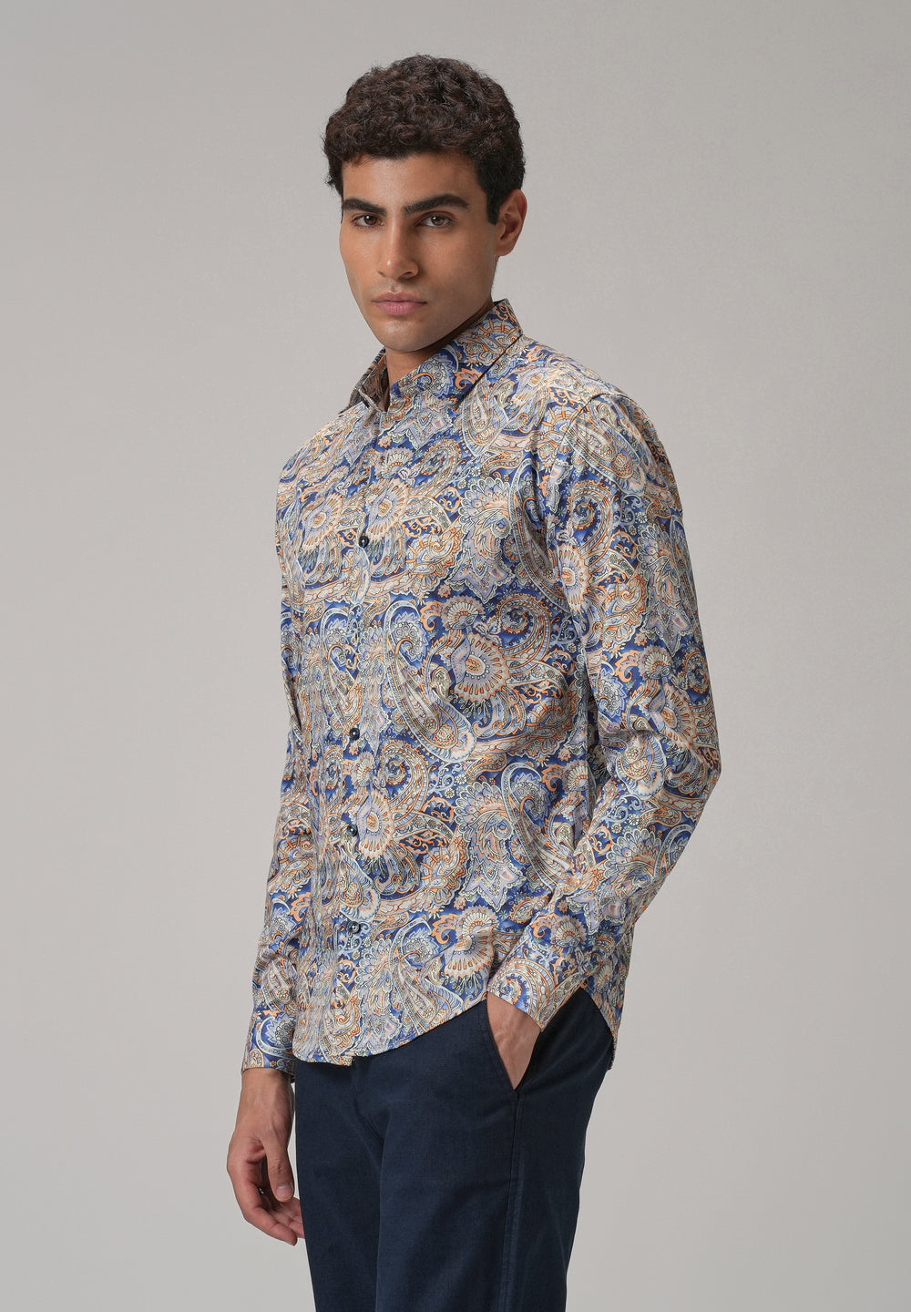 Fantasy Printed Full-Sleeves Shirt
