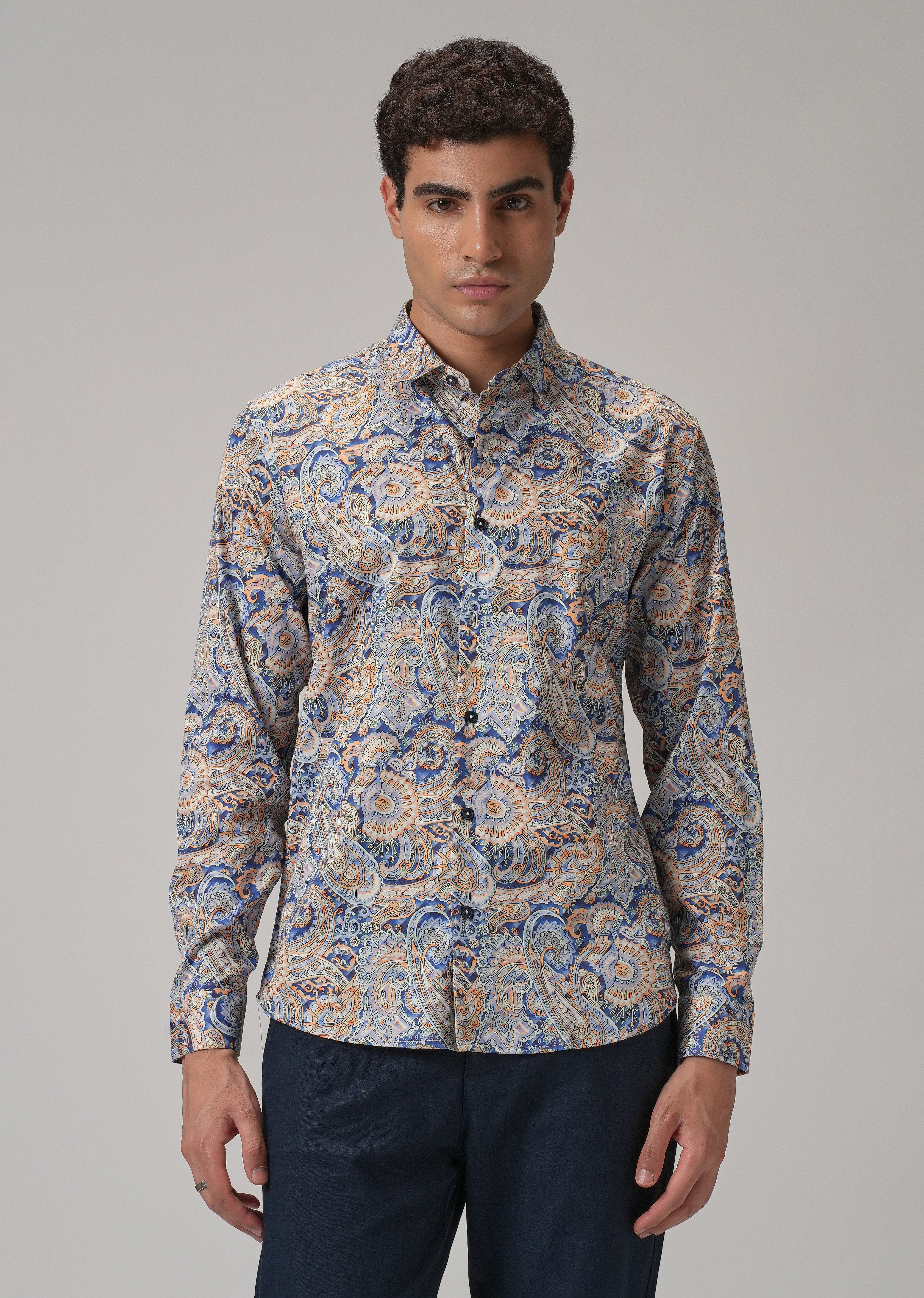 Fantasy Printed Full-Sleeves Shirt
