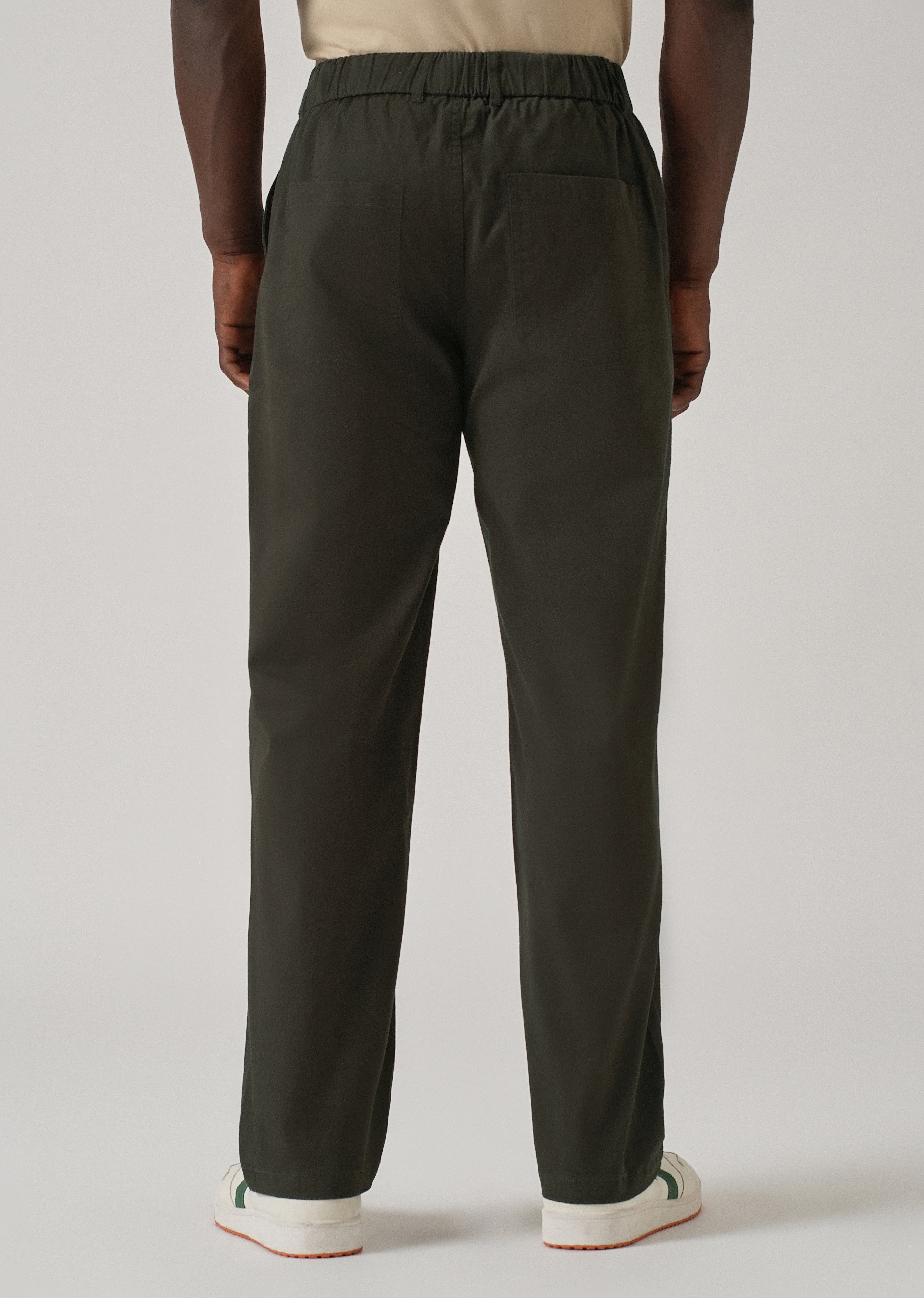 Baggy Fit Fern Green Chinos