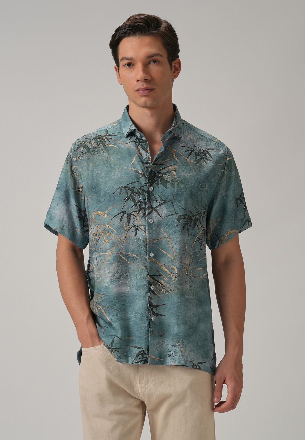 Fern Fronds Printed Shirt