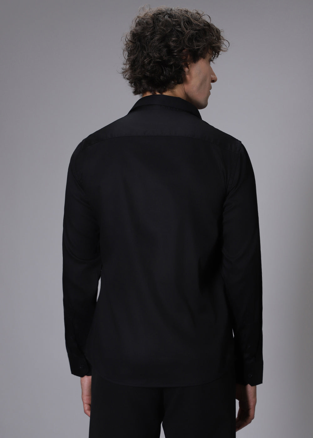 Flappers Black Designer Shirt