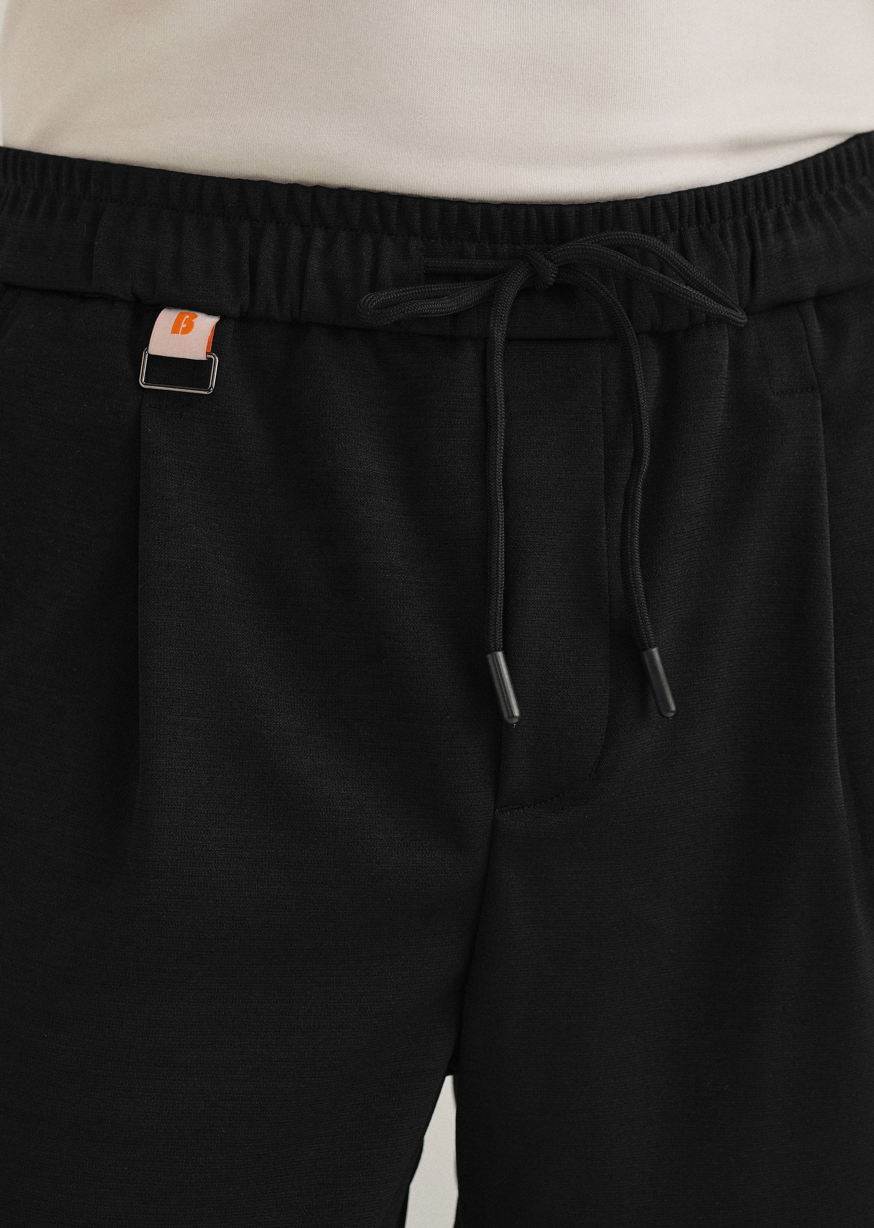 Flexi Black Korean Trouser