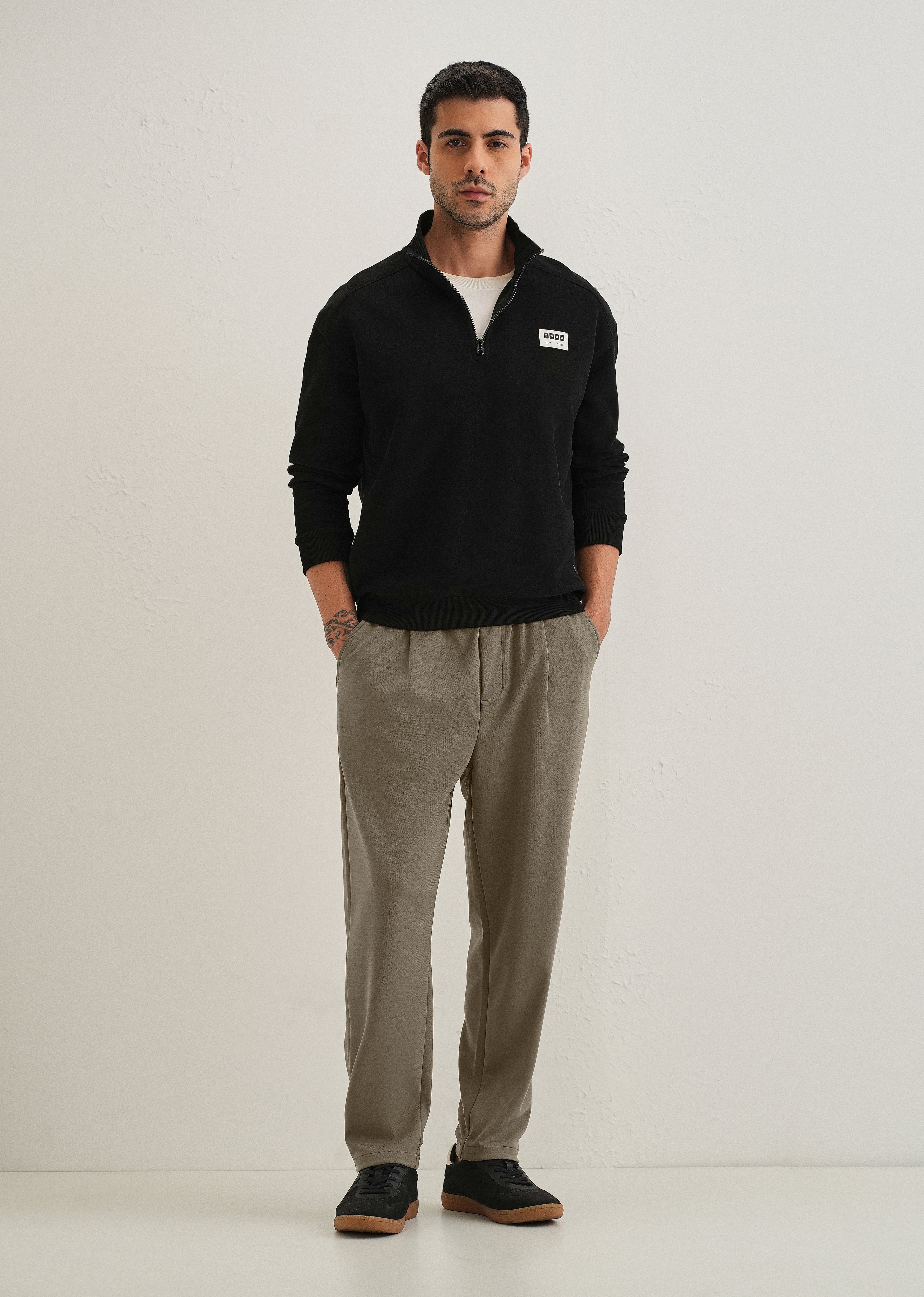 Flexi Sage Green Korean Trouser