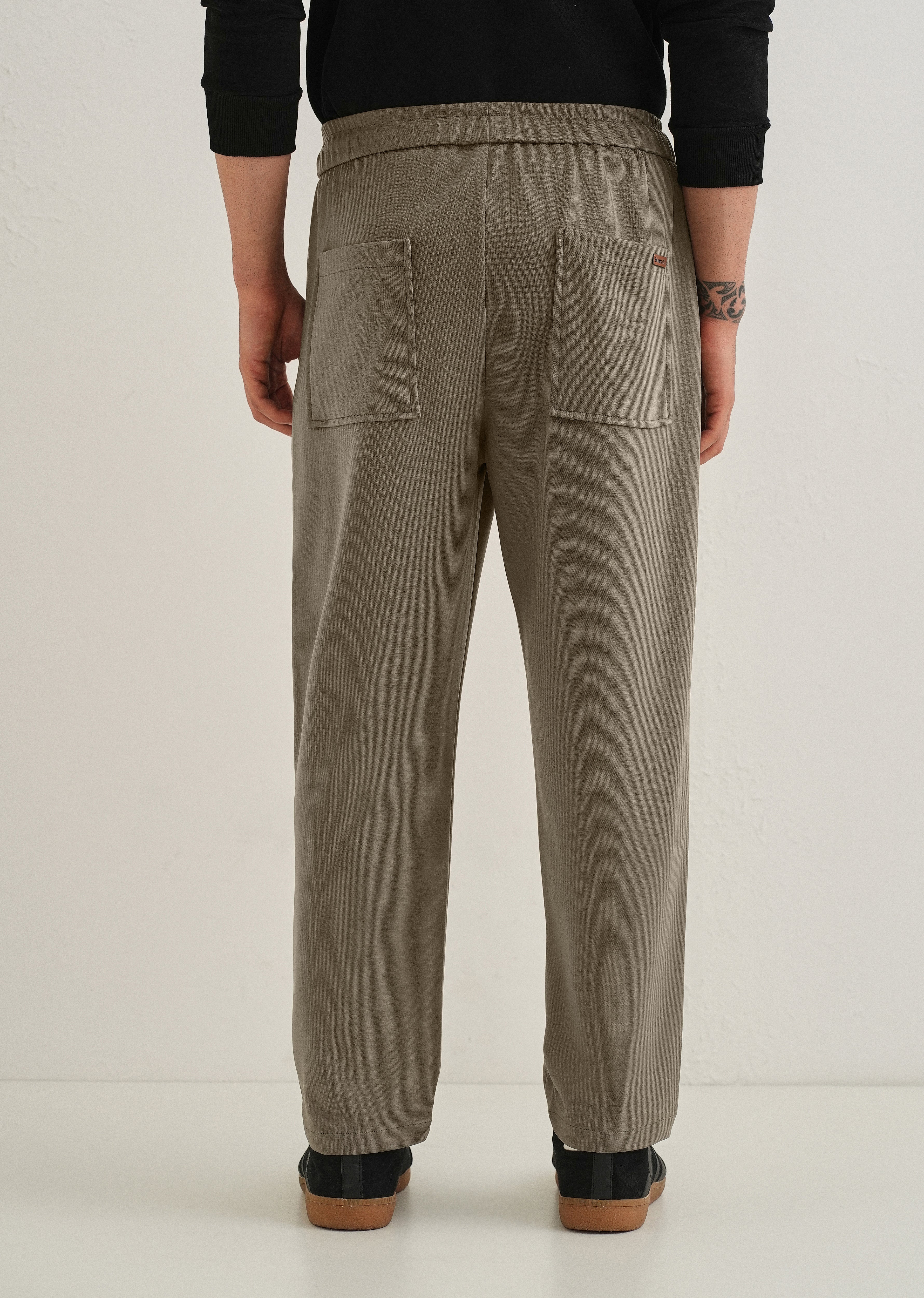 Flexi Sage Green Korean Trouser